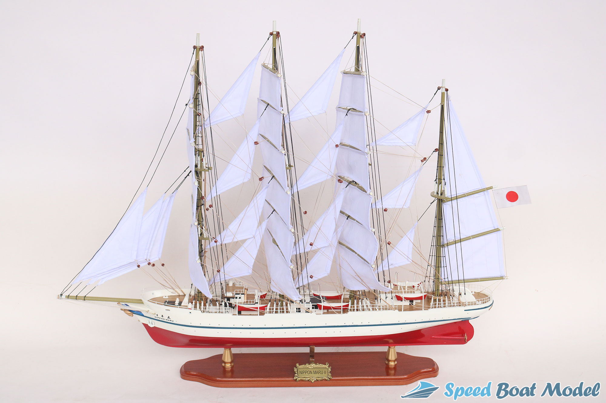 Nippon Maru II 1984 Tall Ship Model 31"