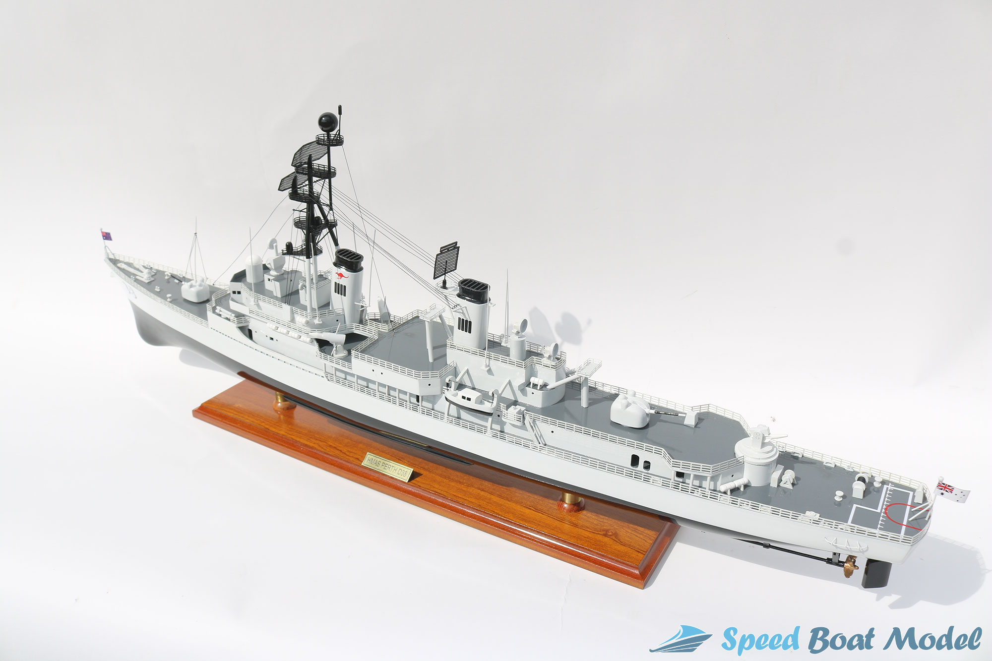 Hmas Perth D38 Destroyer Battleship Model 35.4"