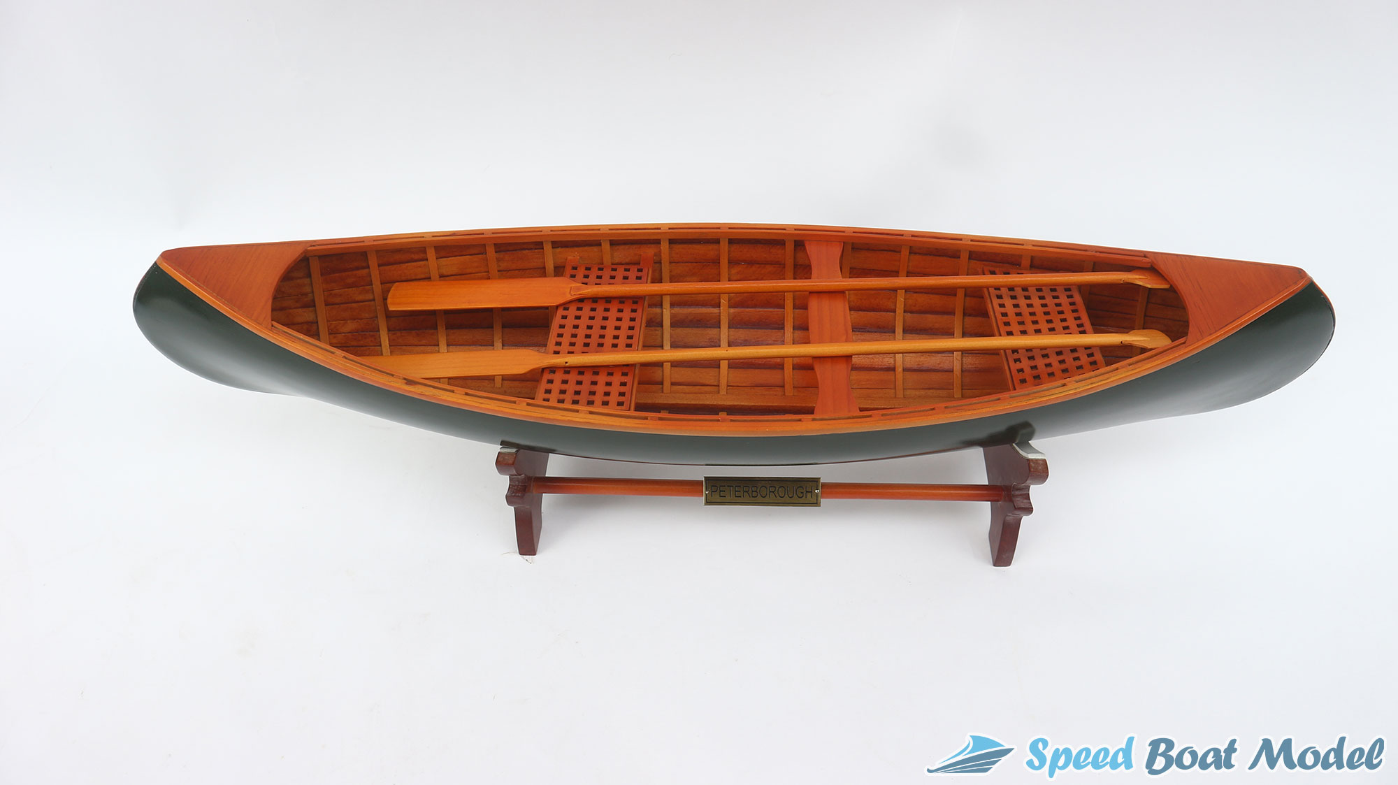 Peter Borough Canoe Painted Traditional Boat Model 24