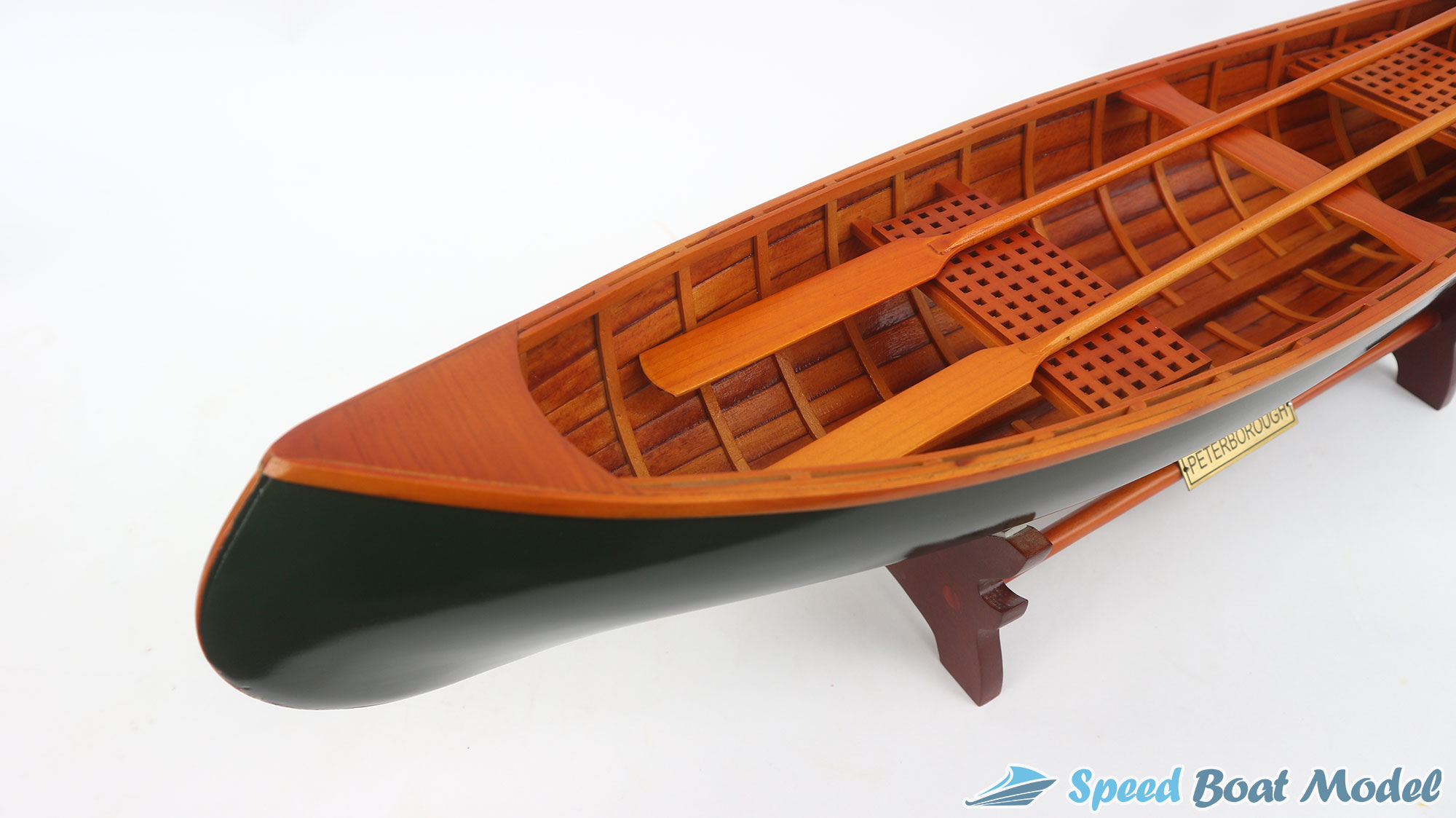 Peter Borough Canoe Painted Traditional Boat Model 24