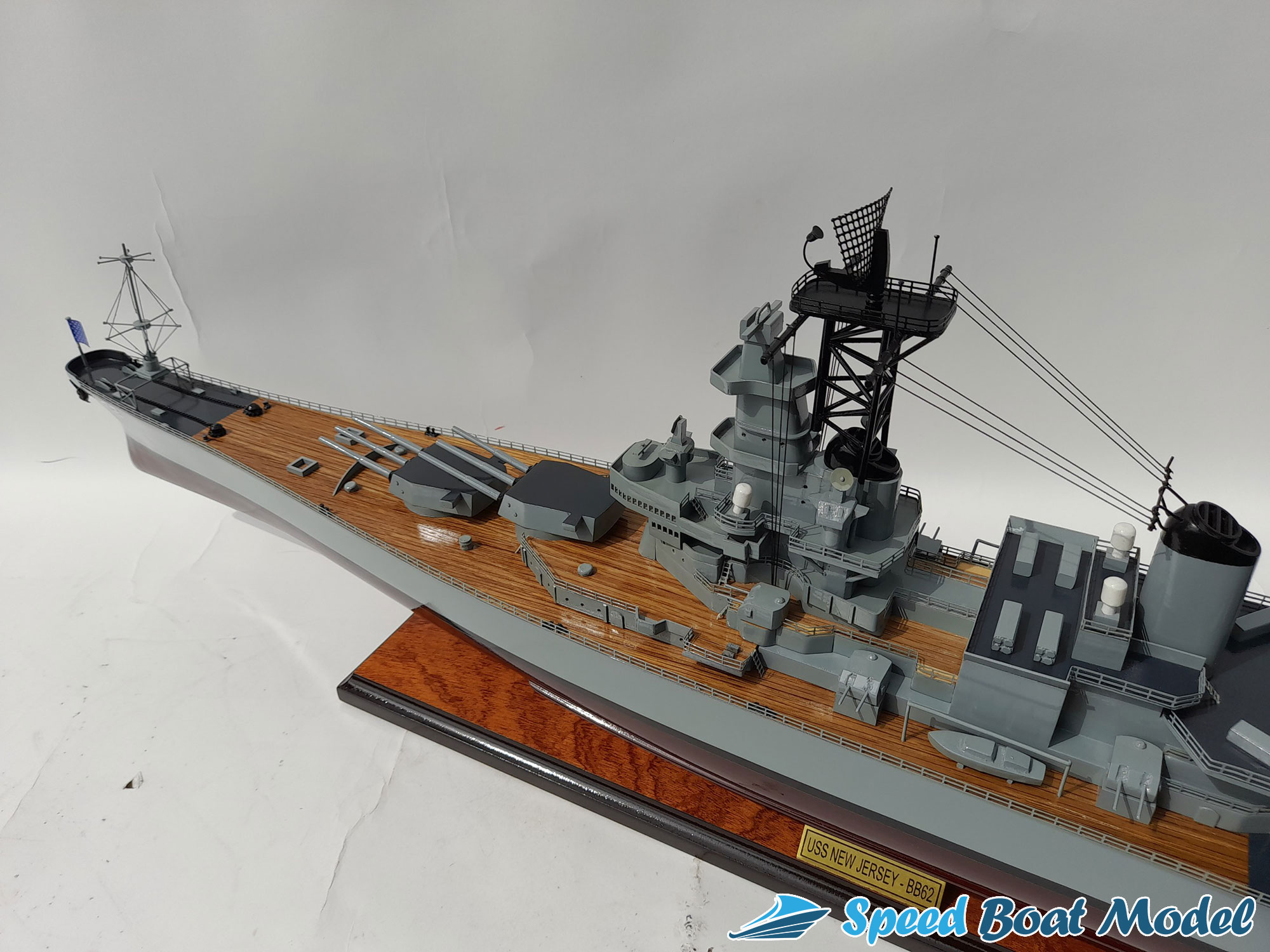 Uss New Jersey (bb-62) Battleship Model 39.3