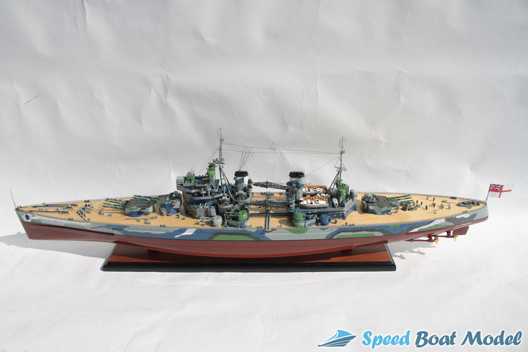 Hms Prince Of Wales WarShip Model 40.15"