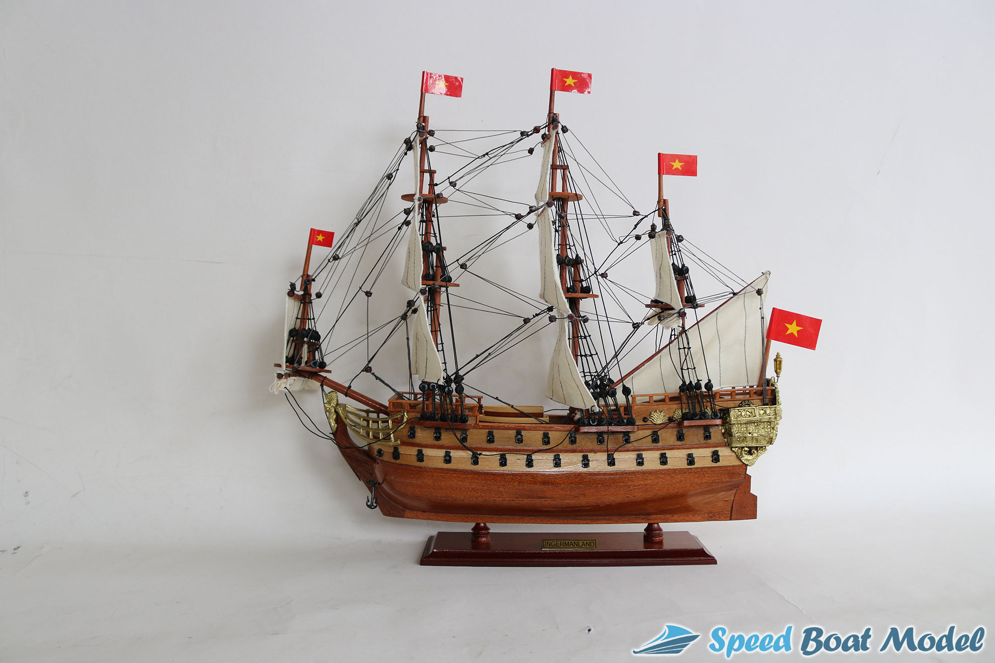 Ingermanland Wood Tall Ship Model 19.6