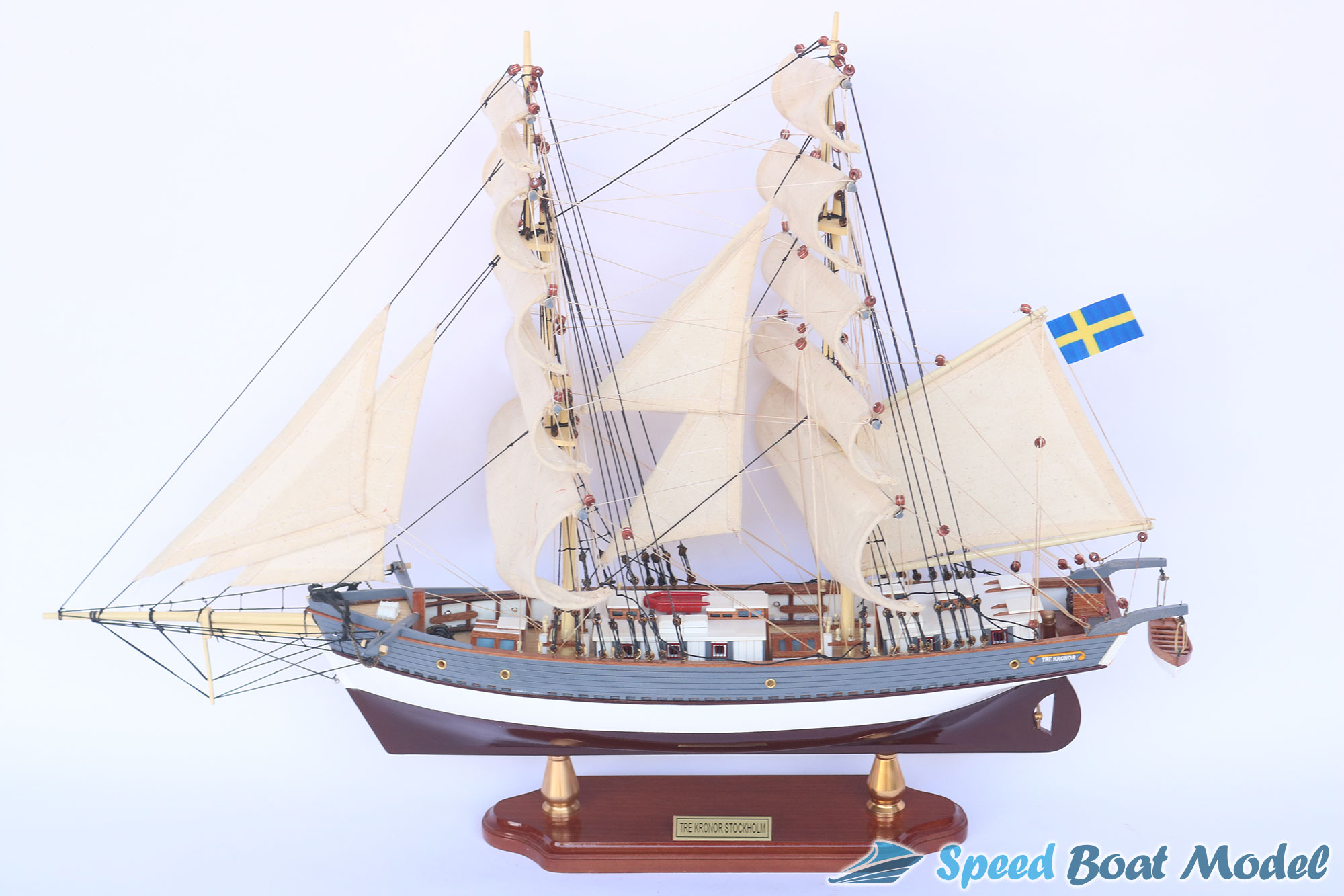 Tre Kronor Stockholm Tall Ship Model 28.7