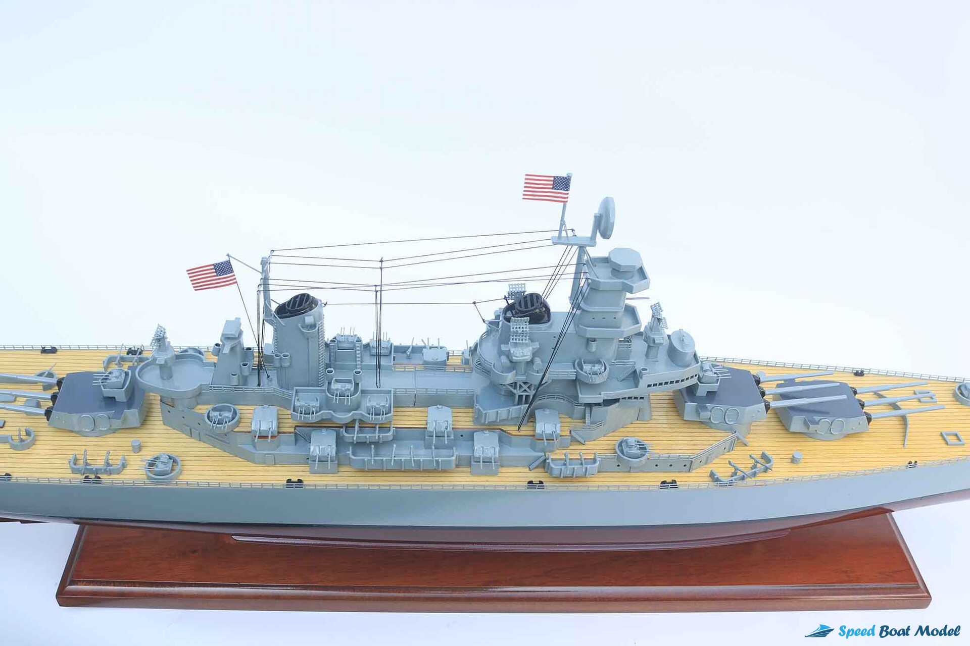 Uss Missouri Bb-63 Battleship Model (8) Speed Boad Model Uss Missouri Bb-63 Battleship Model (8) Speed Boad Model