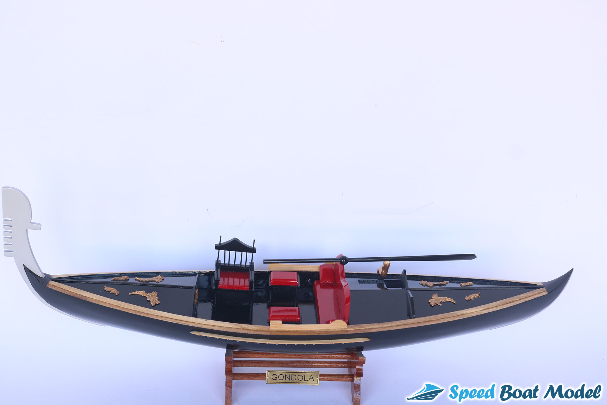 Gondola Painted Traditional Boat Model 23.6"