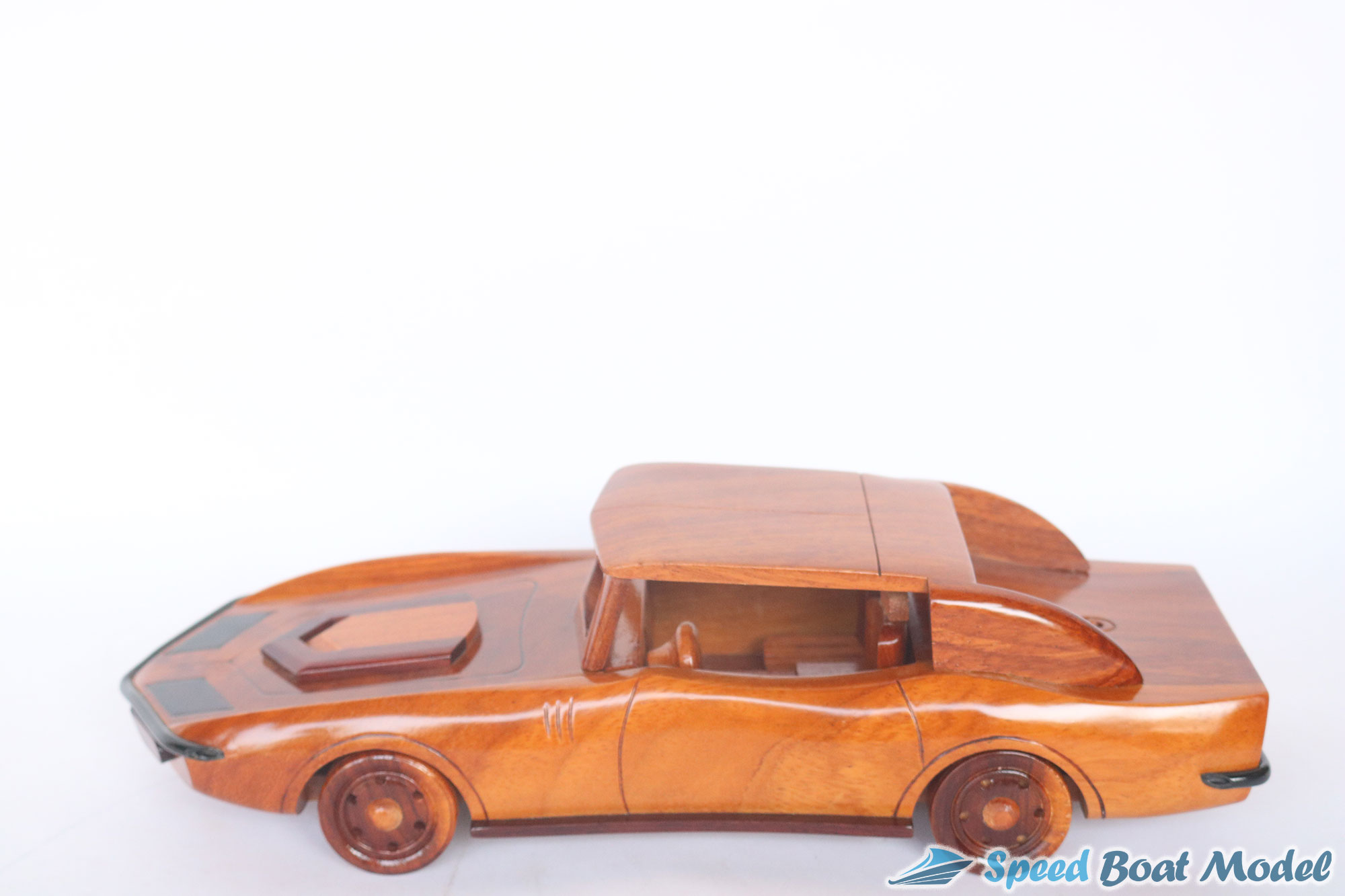 Chevrolet Corvette 1970 Wooden Model 12.6"