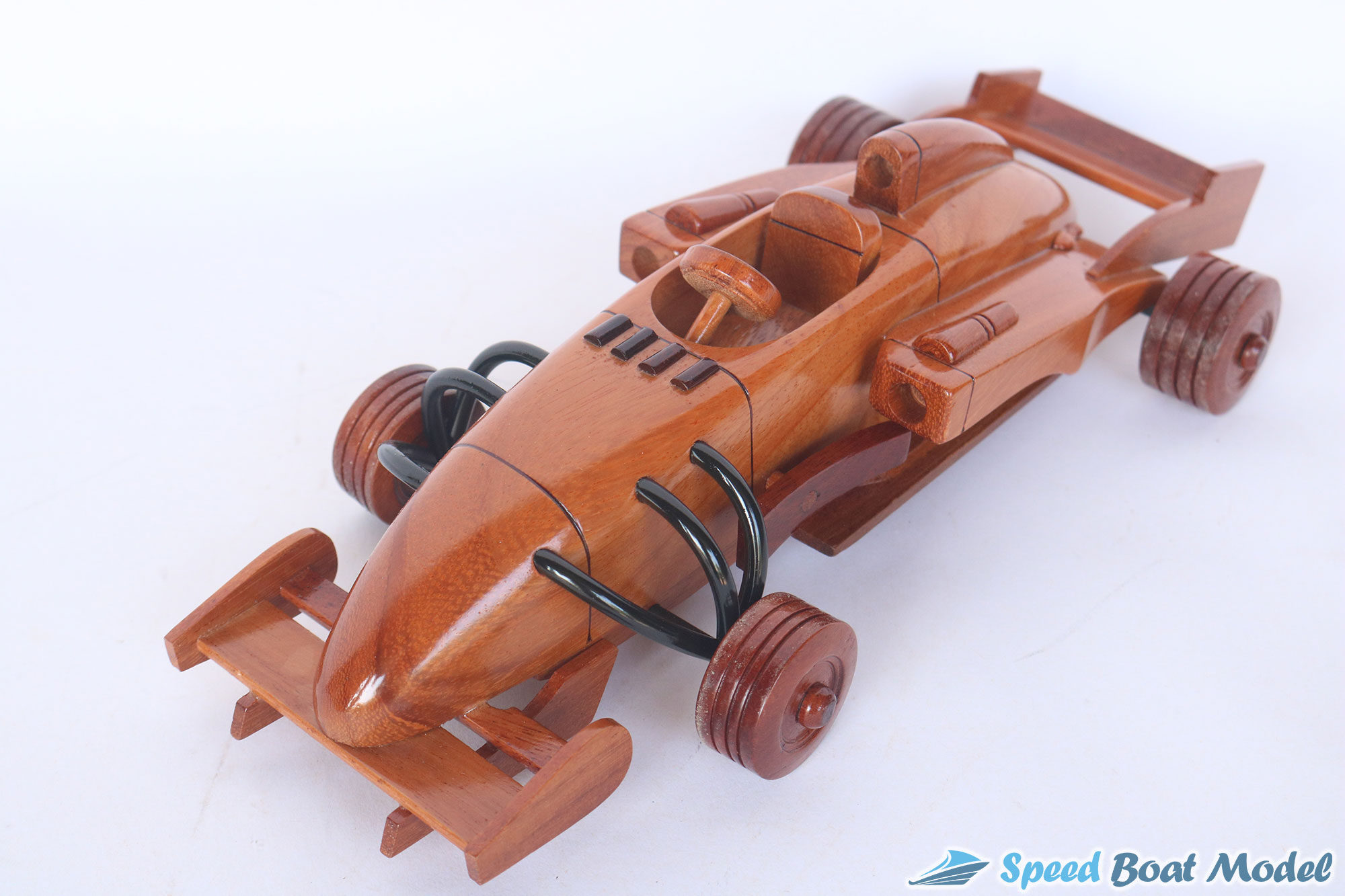 Formula 1 Wooden Race Car Model 12.8"