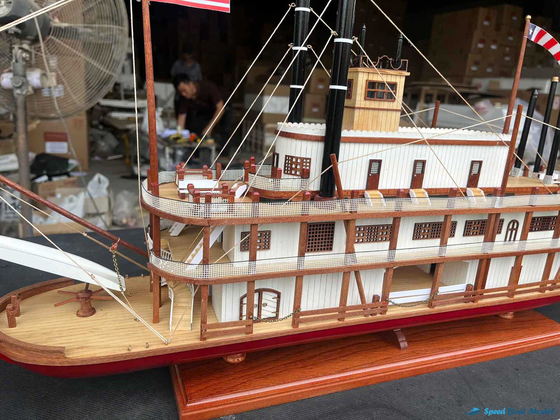 King Of The Mississippi River Boat Model (2) Speed Boad Model King Of The Mississippi River Boat Model (2) Speed Boad Model