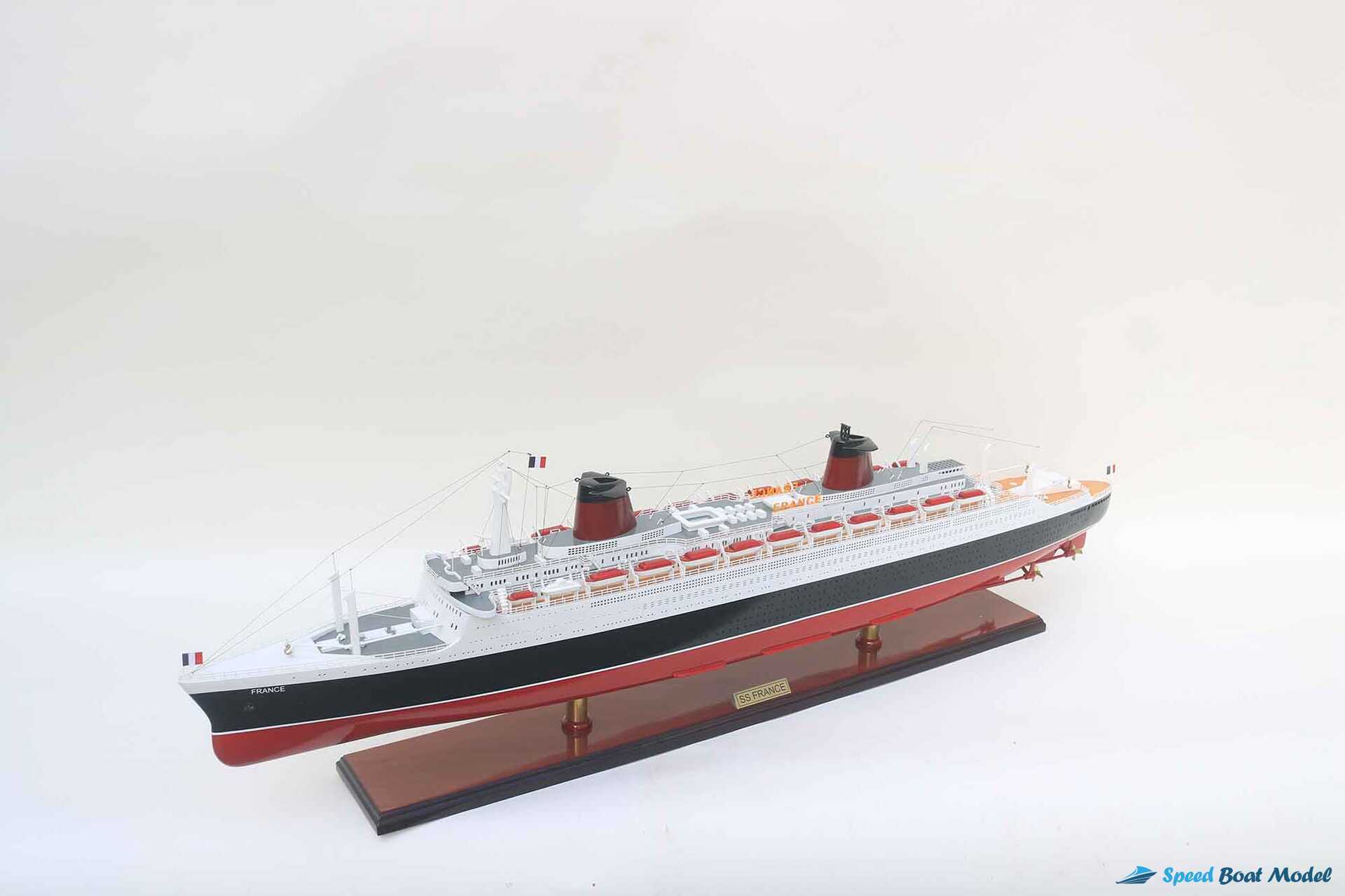 Ss France Special Edition Ship Model (14) Speed Boad Model