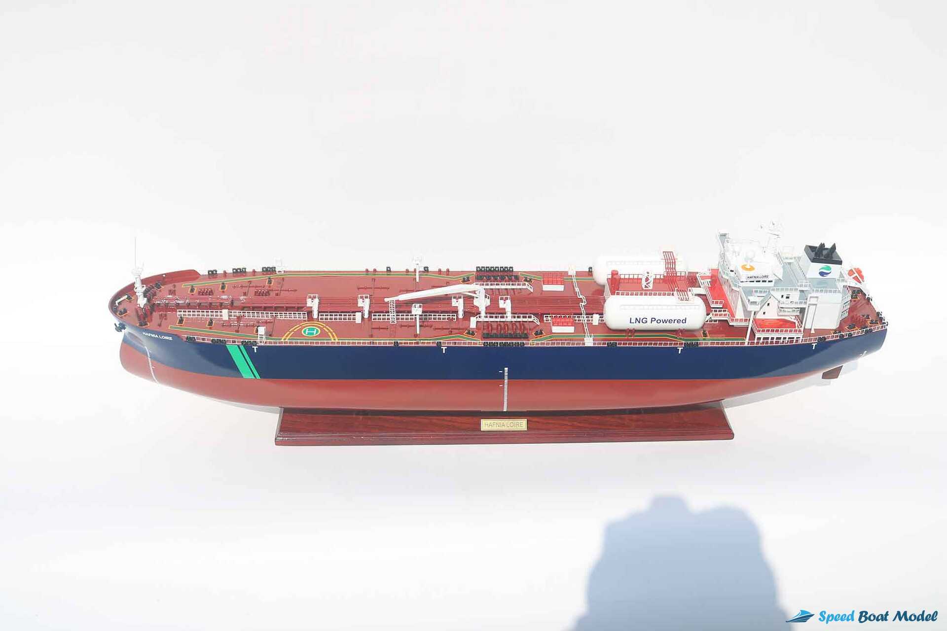 Hafnia Loire Crude Oil Tanker Ship Model (11) Speed Boad Model