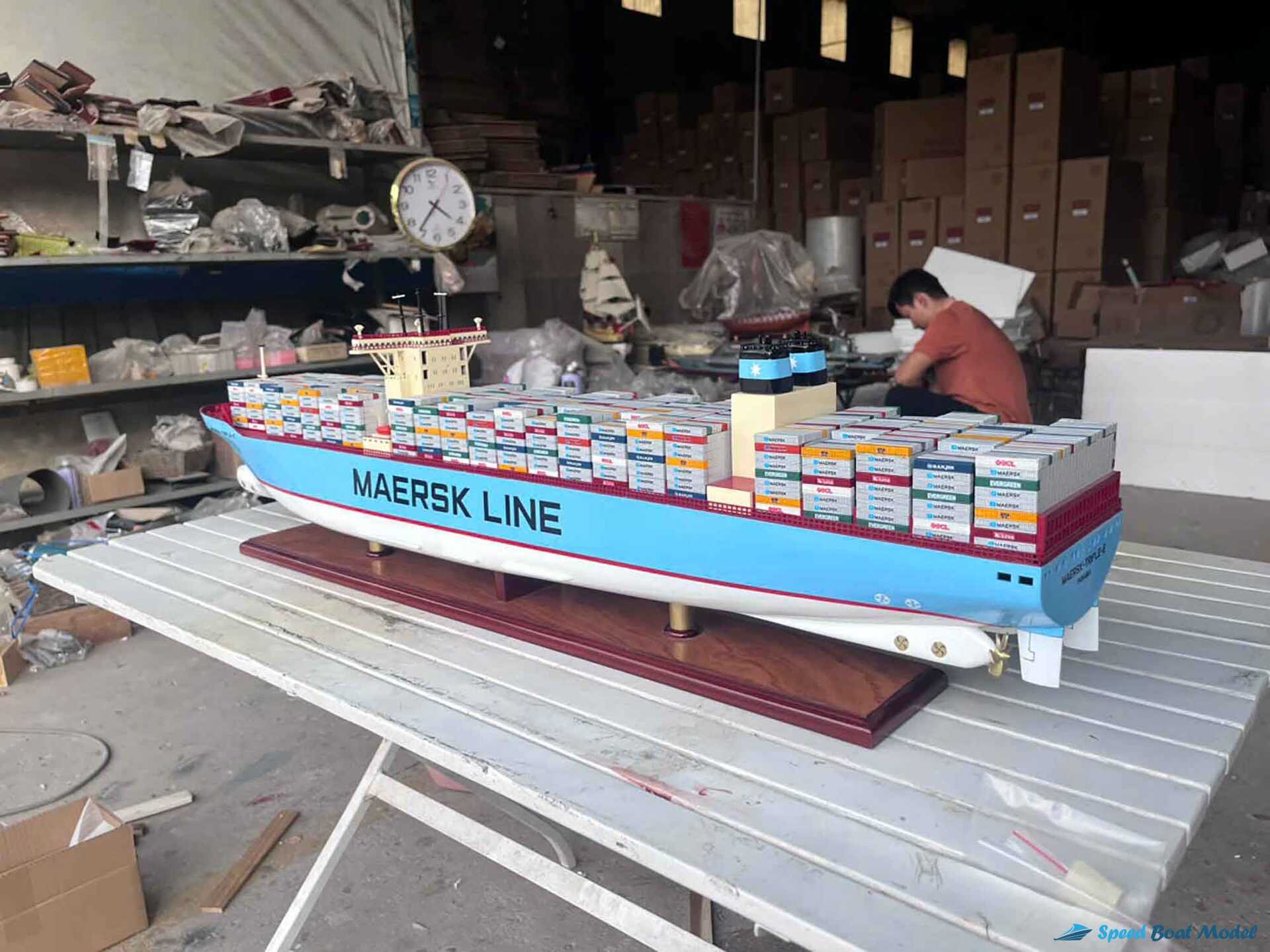 Maersk Triple E Container Ship Model (3) Speed Boad Model Maersk Triple E Container Ship Model (3) Speed Boad Model