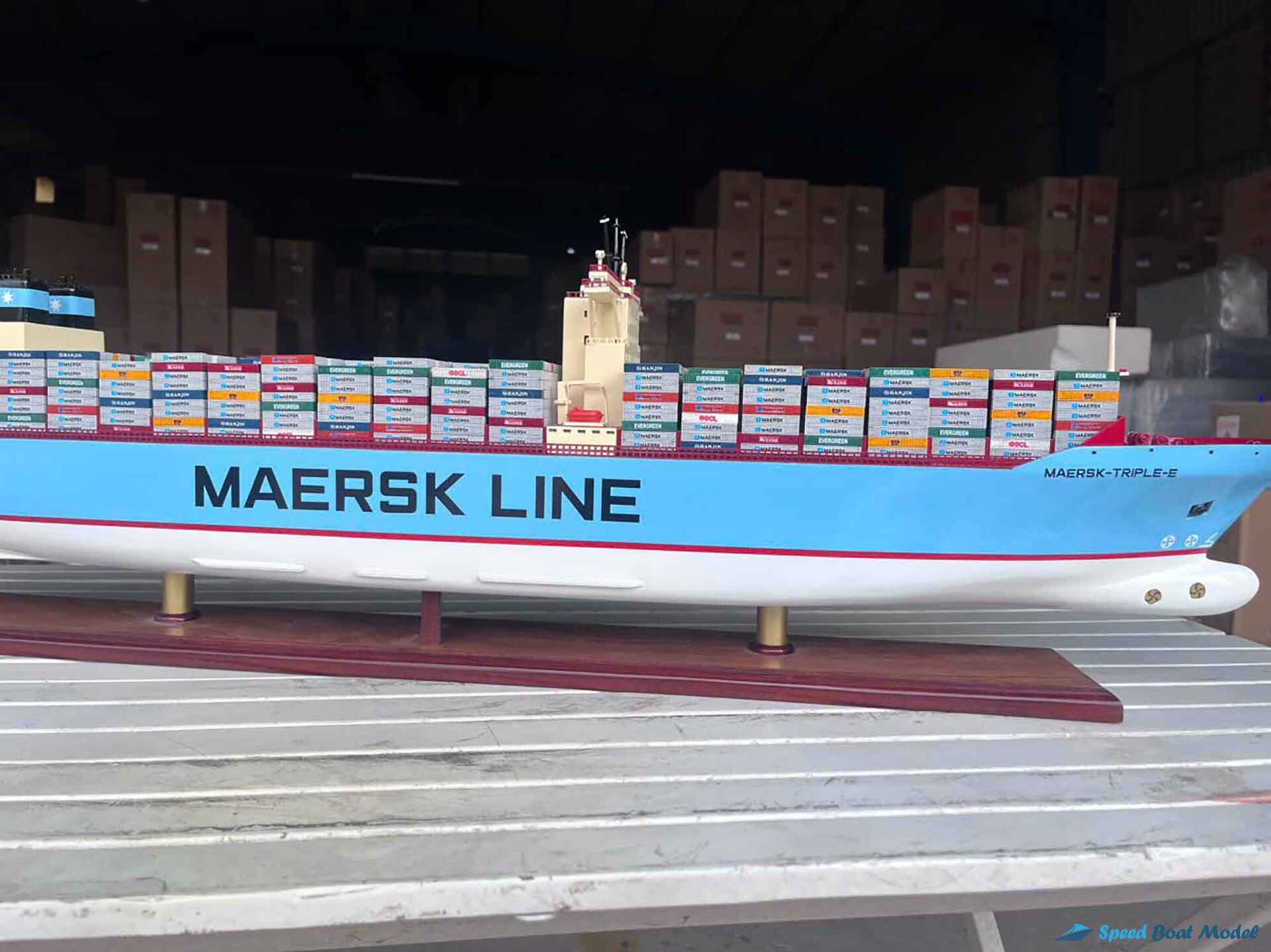 Maersk Triple E Container Ship Model (8) Speed Boad Model Maersk Triple E Container Ship Model (8) Speed Boad Model