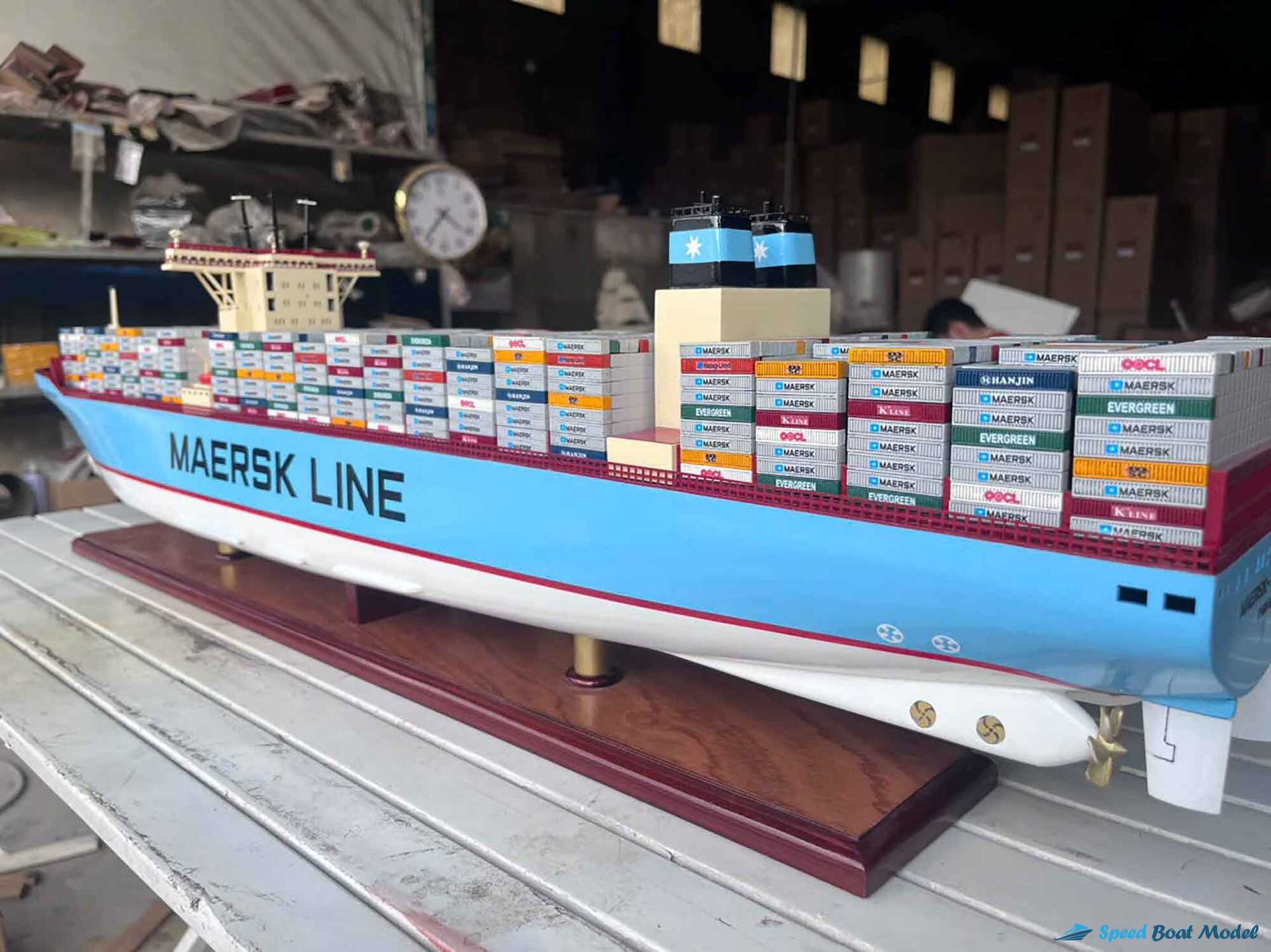 Maersk Triple E Container Ship Model (9) Speed Boad Model Maersk Triple E Container Ship Model (9) Speed Boad Model