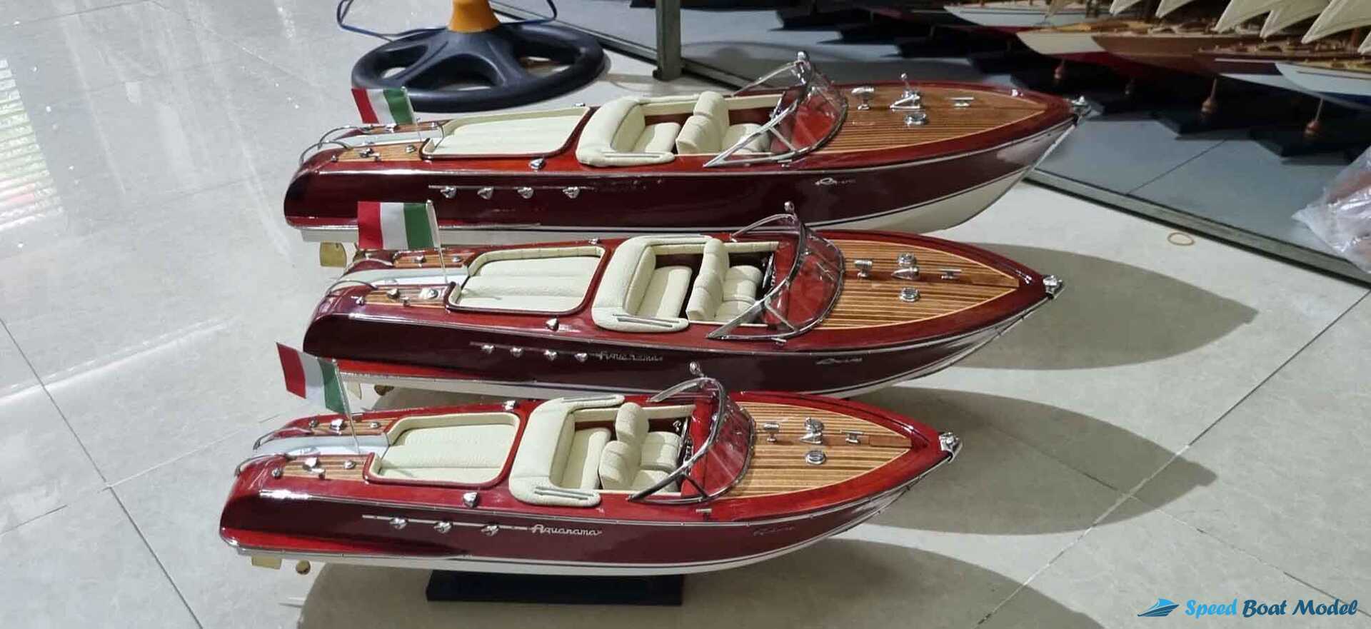 Cream – Colored Riva Aquarama Ship Model Speed Boad Model Cream – Colored Riva Aquarama Ship Model Speed Boad Model