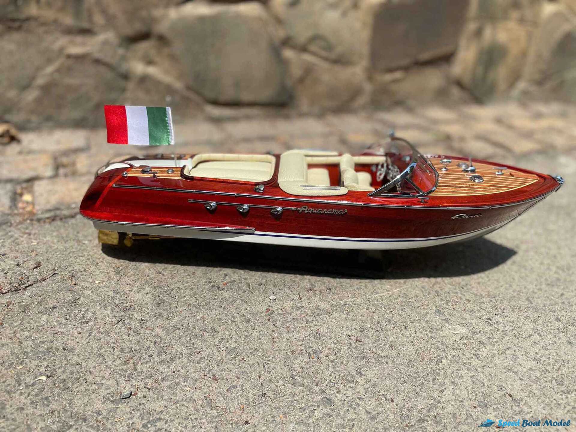 Cream – Colored Riva Aquarama Ship Model (7) Speed Boad Model Cream – Colored Riva Aquarama Ship Model (7) Speed Boad Model