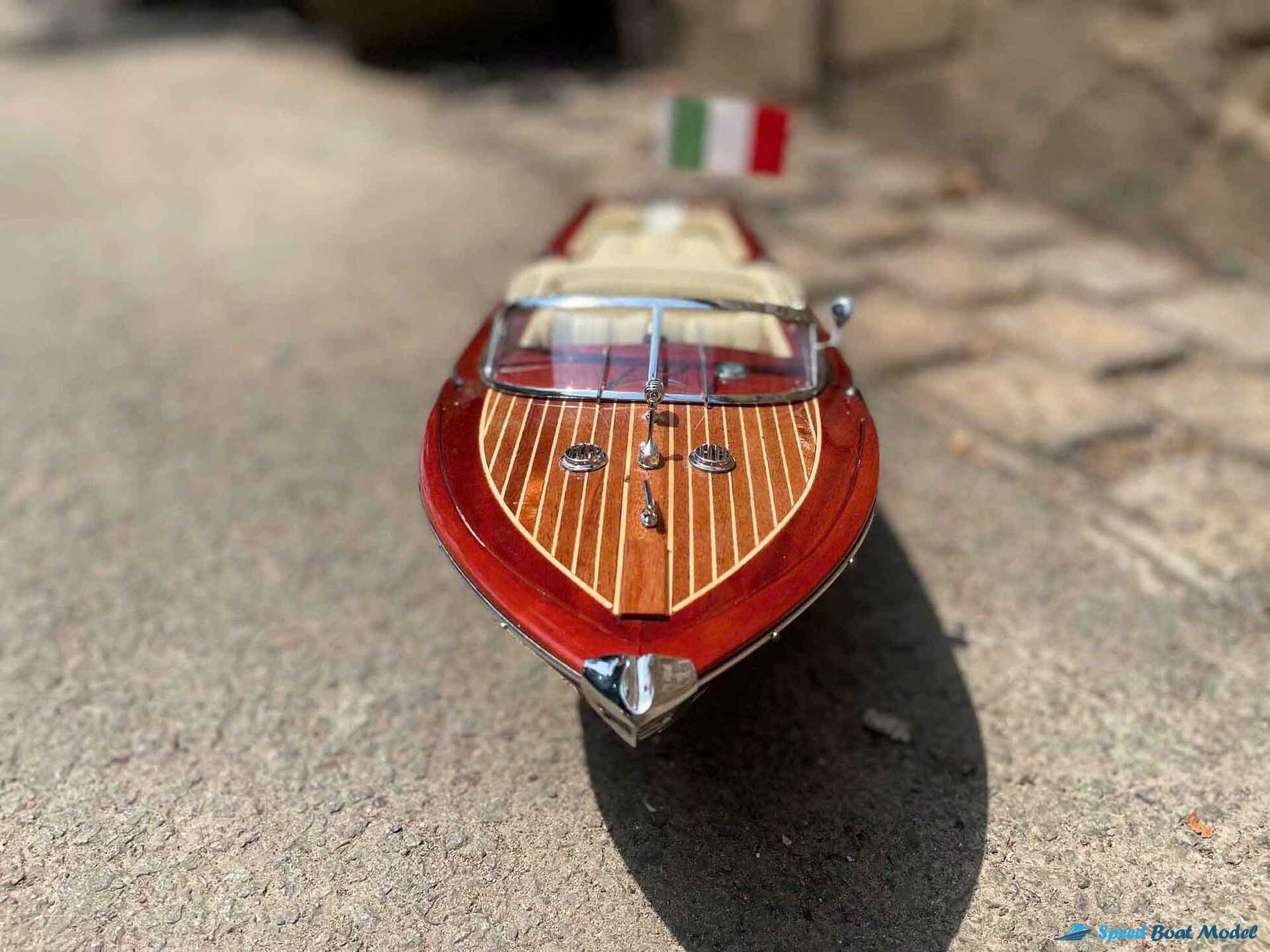 Cream - Colored Riva Aquarama Ship Model - Riva Ship Model
