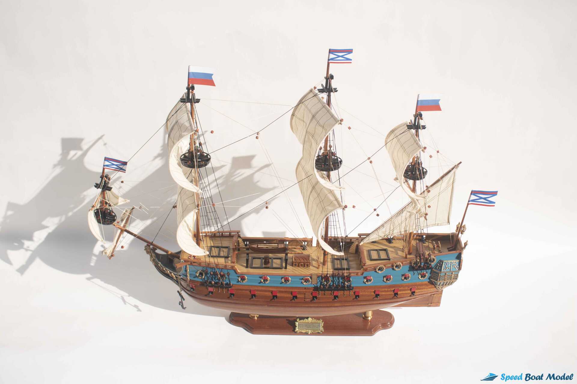 Goto Predestinatsia Tall Ship Model 35" 10 Goto Predestinatsia Tall Ship Model (8) Speed Boad Model