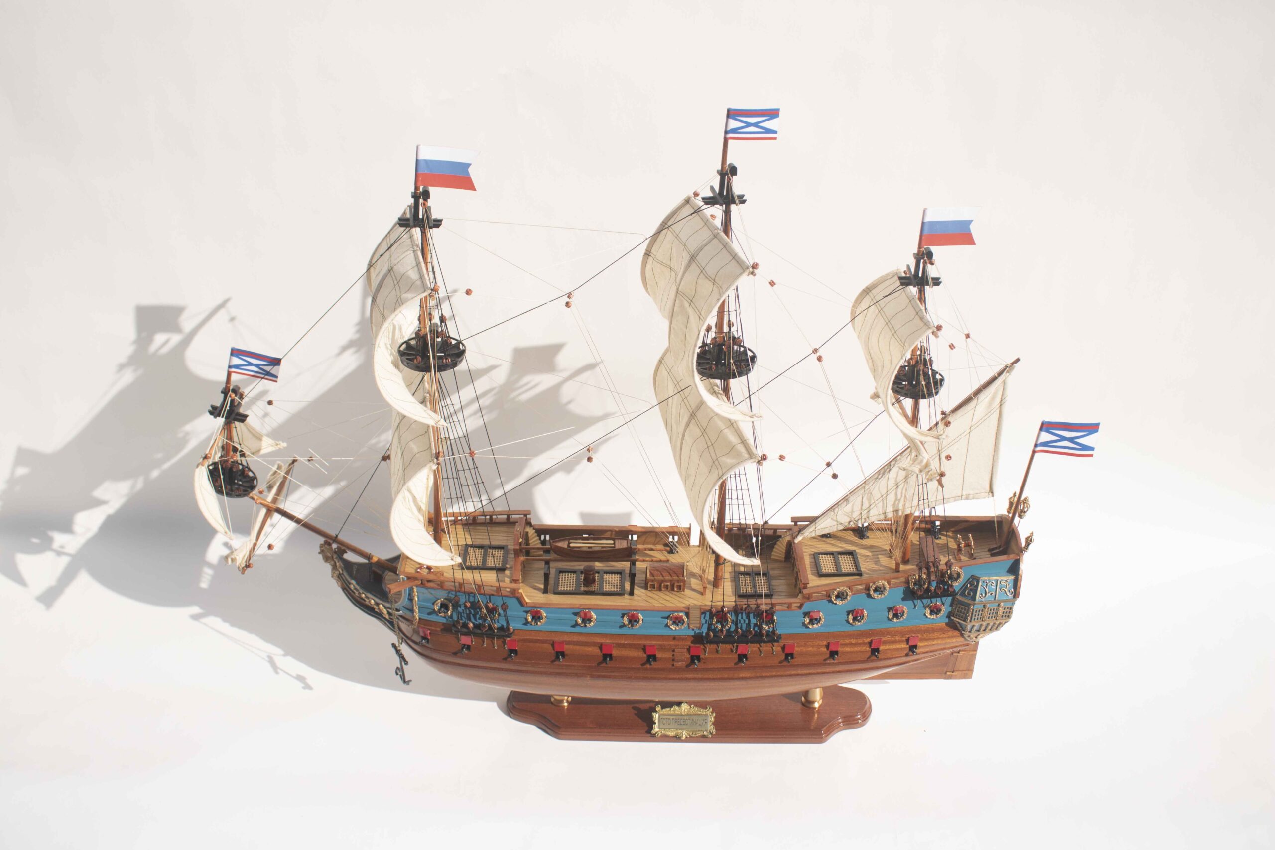 Goto Predestinatsia Tall Ship Model 35" 10 Goto Predestinatsia Tall Ship Model (8) Speed Boad Model