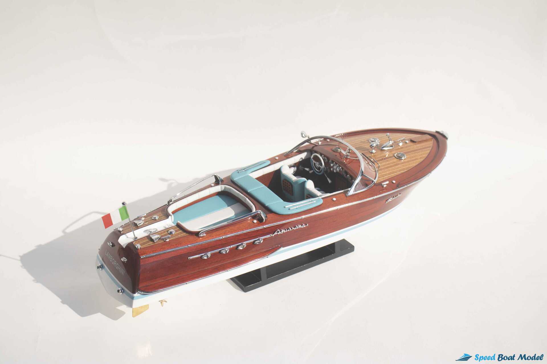 Super Riva Lamborghini Speed Boat Model 20" 10 Super Riva Lamborghini Speed Boat Model (7) Speed Boad Model