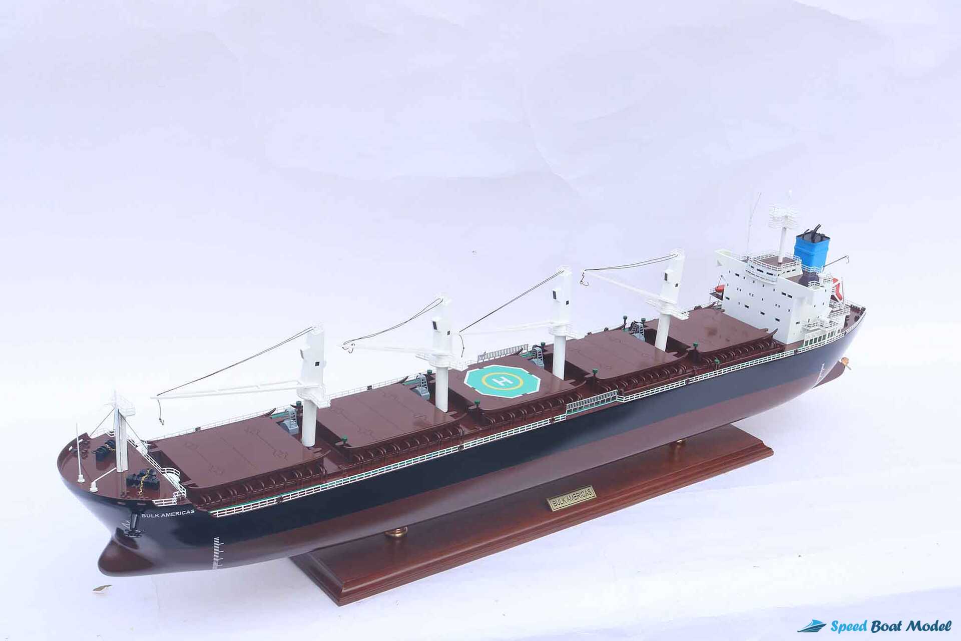 Bulk Americas Bulk Carrier Ship Model (5) Speed Boad Model