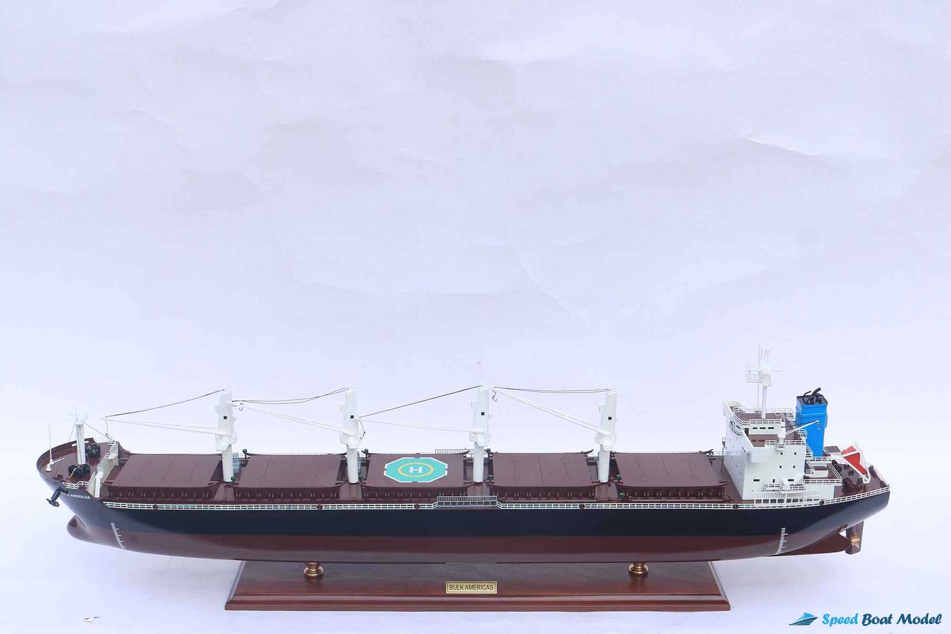 Bulk Americas Bulk Carrier Ship Model 39.3" 7 Bulk Americas Bulk Carrier Ship Model (6) Speed Boad Model