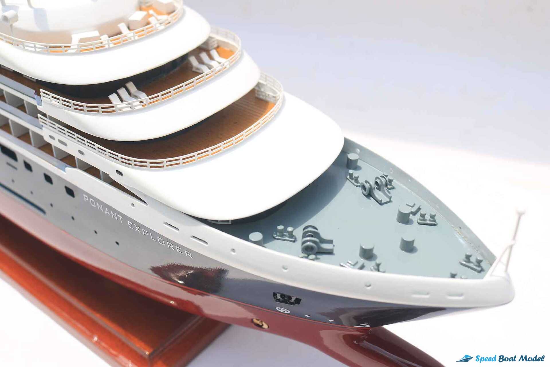 Ponant Explorer Ocean Liner Model (6) Speed Boad Model Ponant Explorer Ocean Liner Model (6) Speed Boad Model