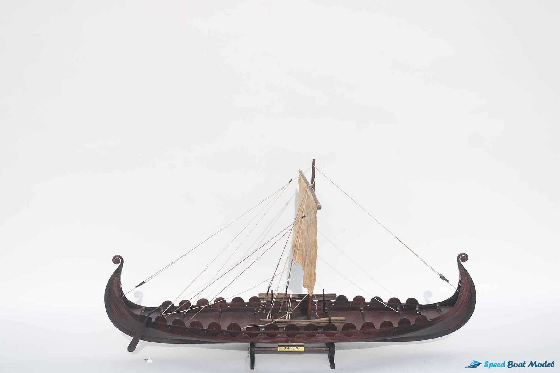 Oseberg Viking Ship Model – Clinker Built (11) Speed Boad Model