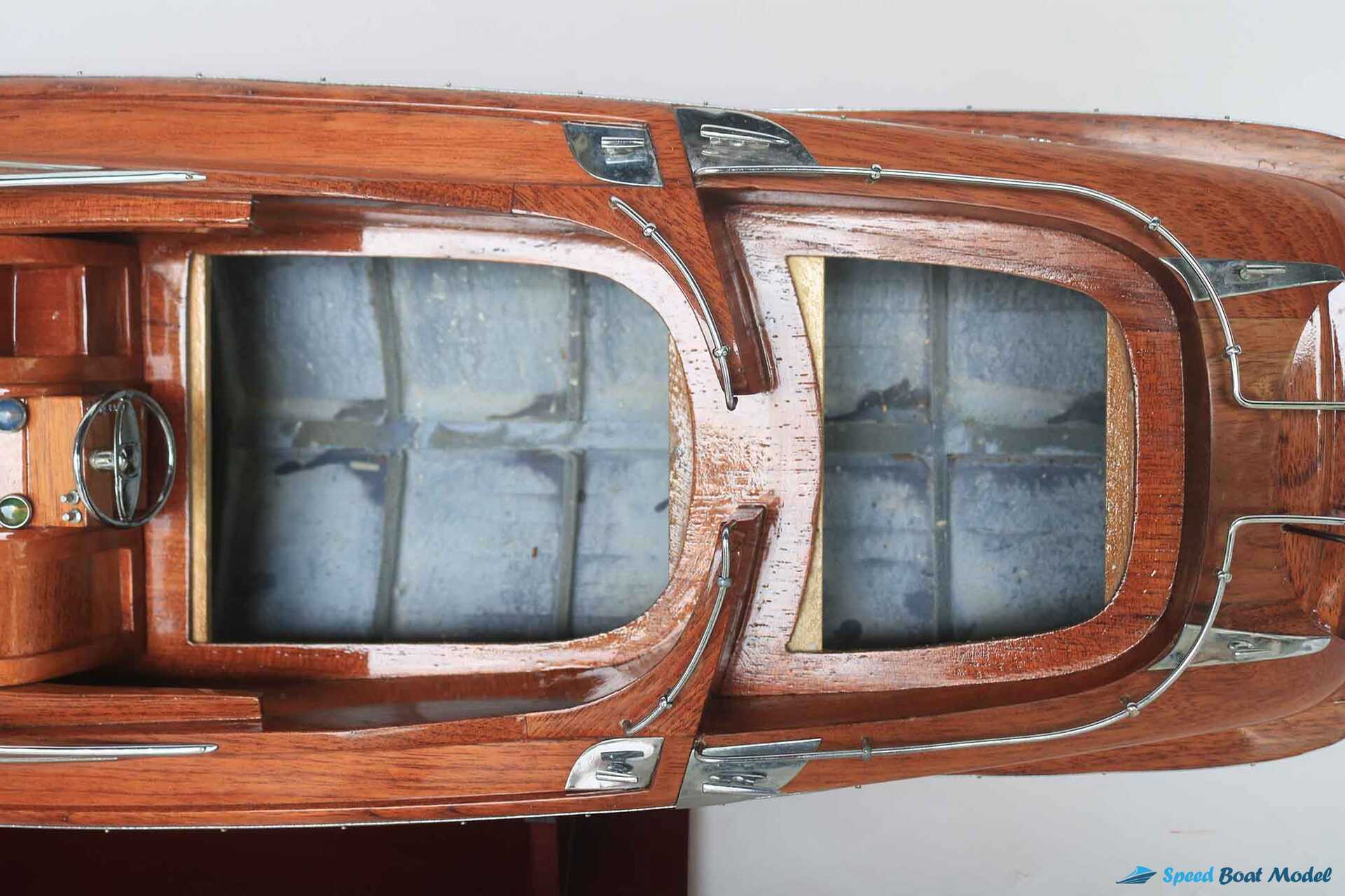 Riva Rama 44 Natural Wood Finished Rc Speed Boat Model (2) Speed Boad Model Riva Rama 44 Natural Wood Finished Rc Speed Boat Model (2) Speed Boad Model