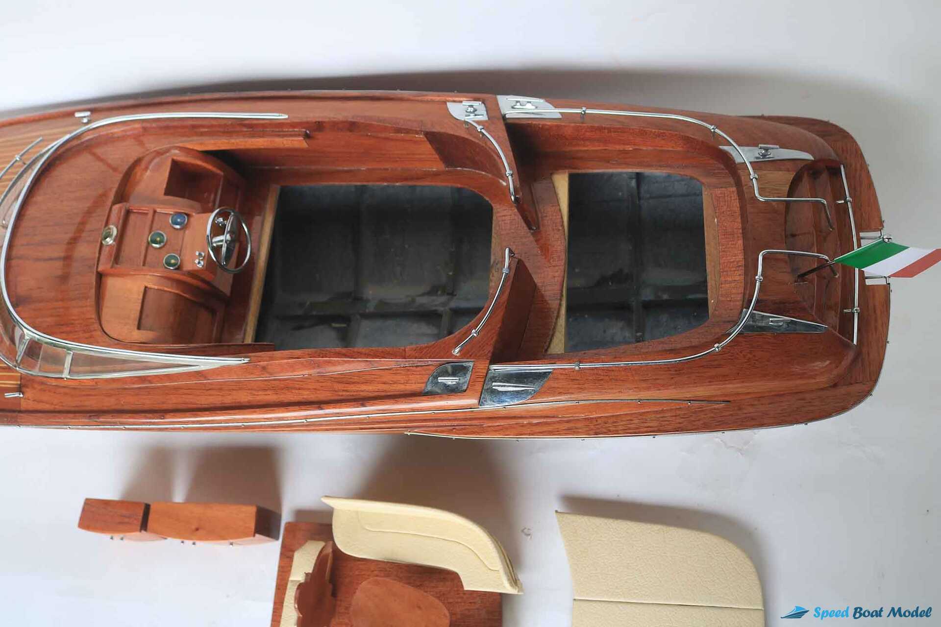 Riva Rama 44 Natural Wood Finished Rc Speed Boat Model (6) Speed Boad Model Riva Rama 44 Natural Wood Finished Rc Speed Boat Model (6) Speed Boad Model