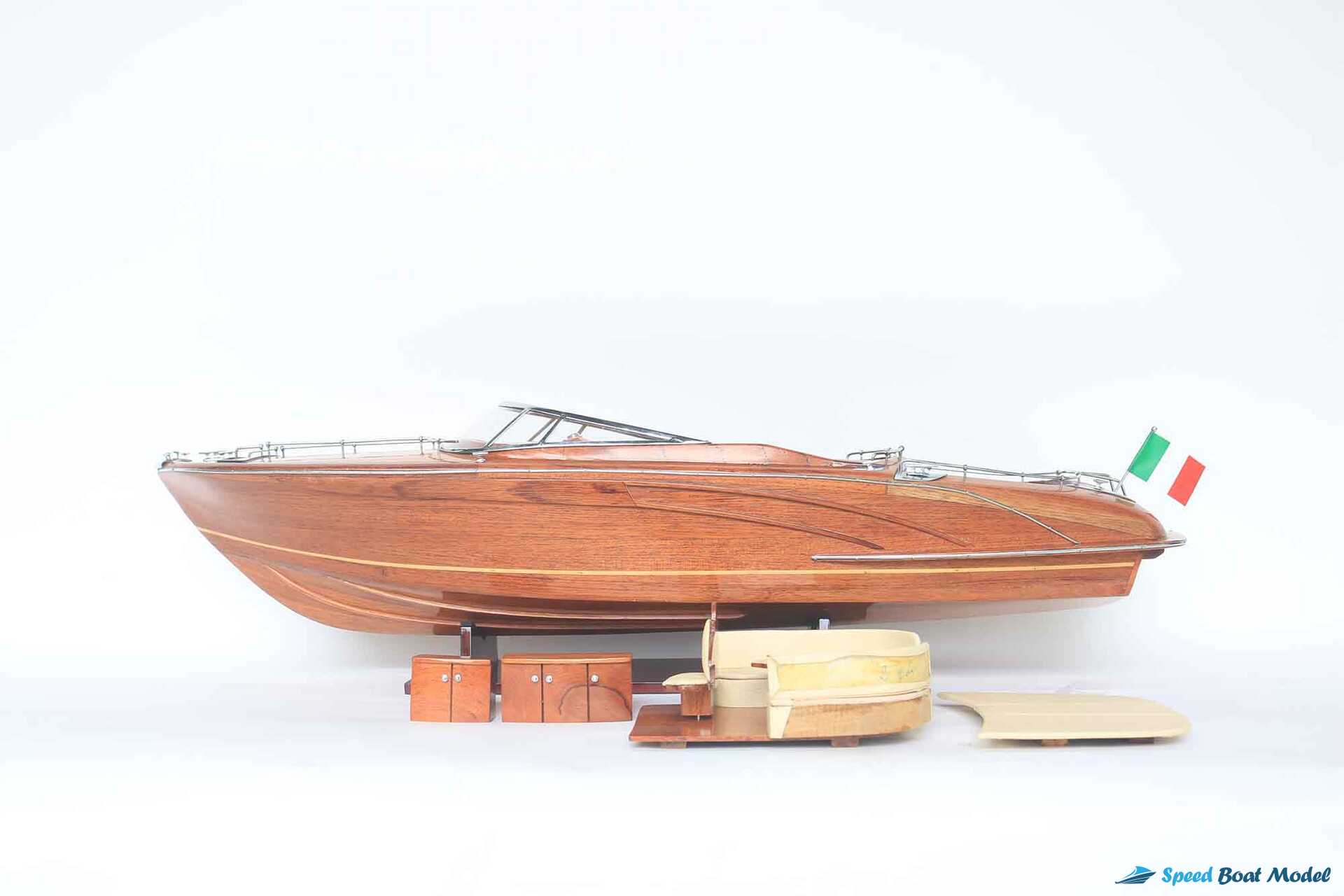 Riva Rama 44 Natural Wood Finished Rc Speed Boat Model (7) Speed Boad Model Riva Rama 44 Natural Wood Finished Rc Speed Boat Model (7) Speed Boad Model