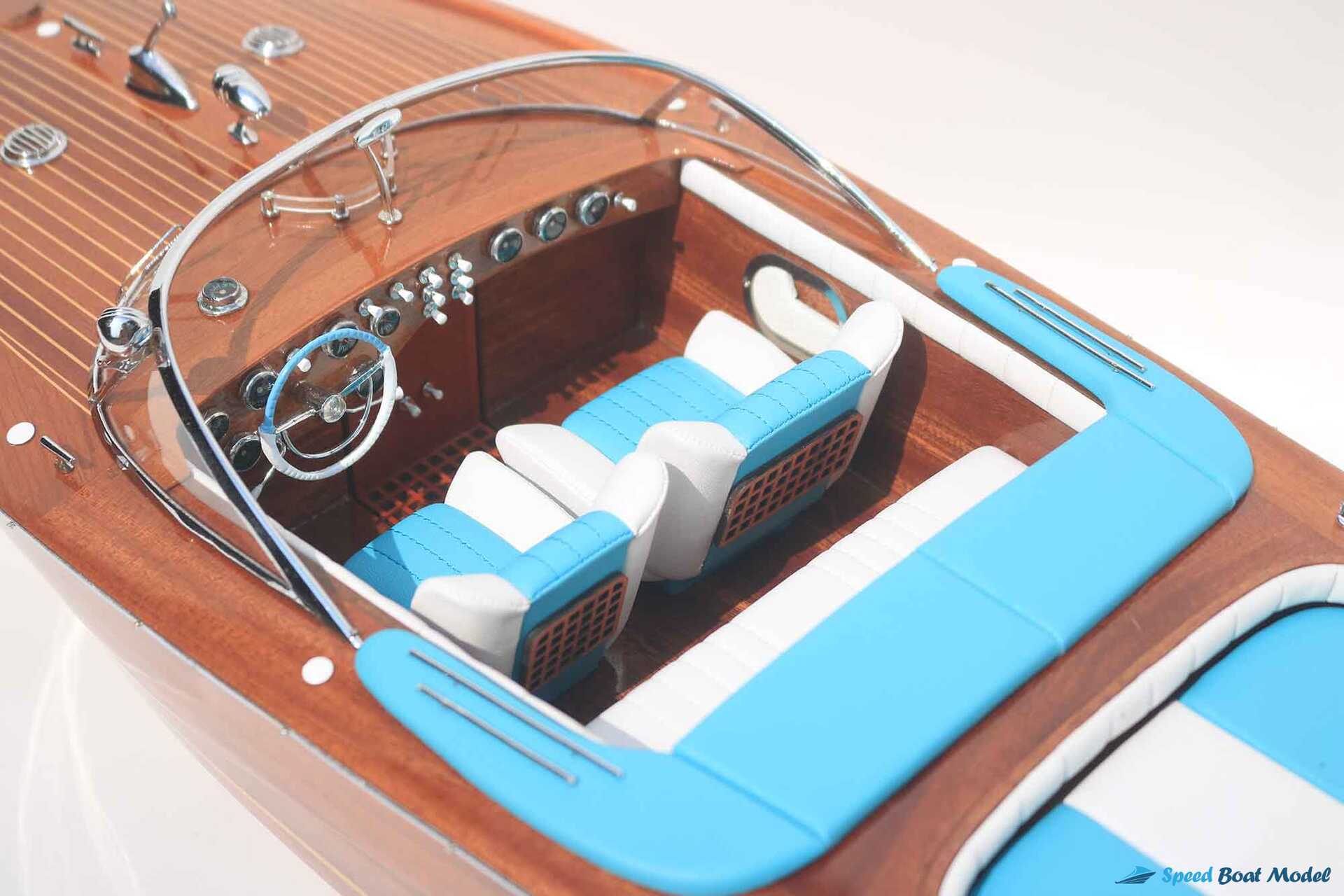 Super Riva Aquarama Wood RC Boat Model | Riva Model