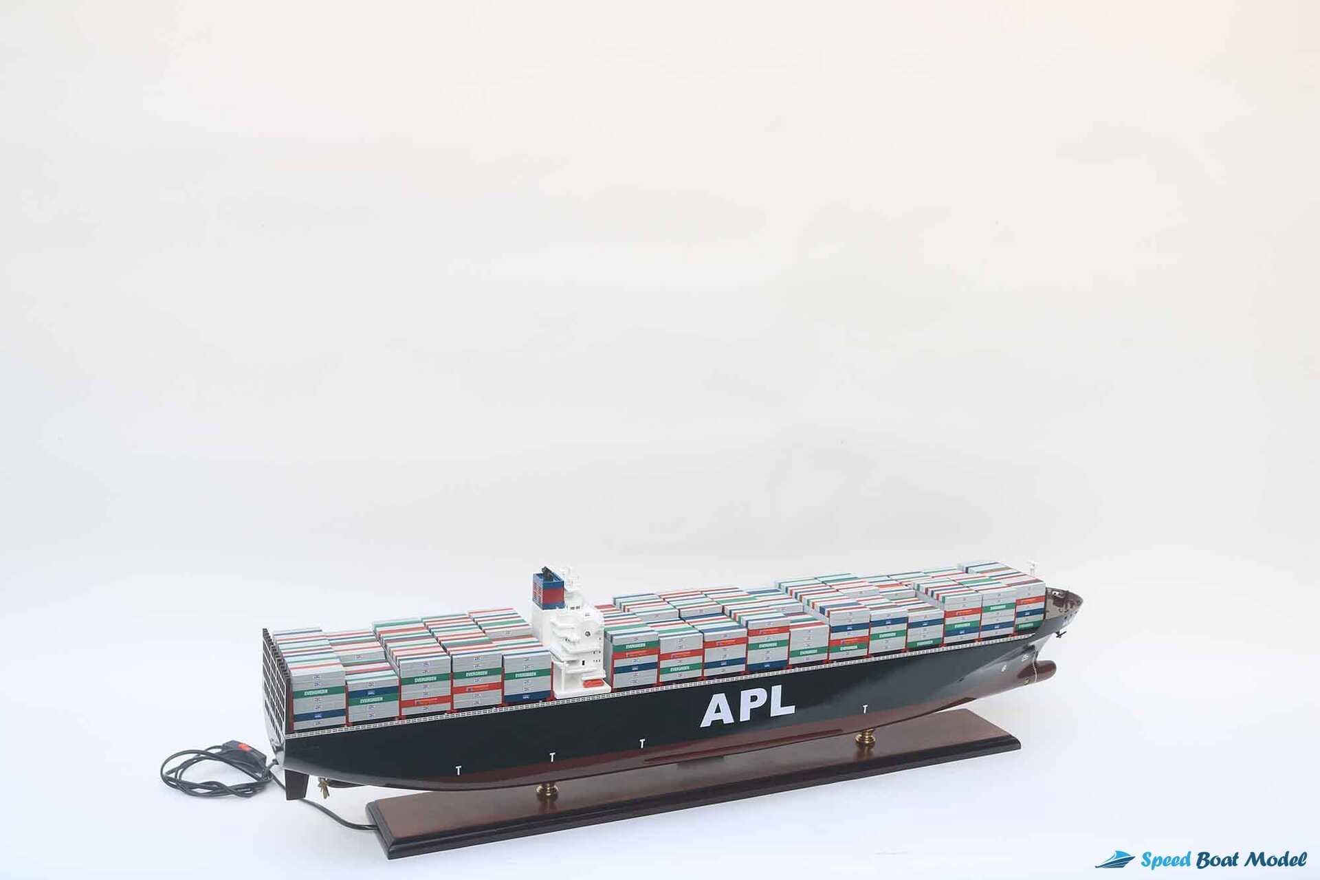 Apl Container Ship With Lights Model (13) Speed Boad Model Apl Container Ship With Lights Model (13) Speed Boad Model
