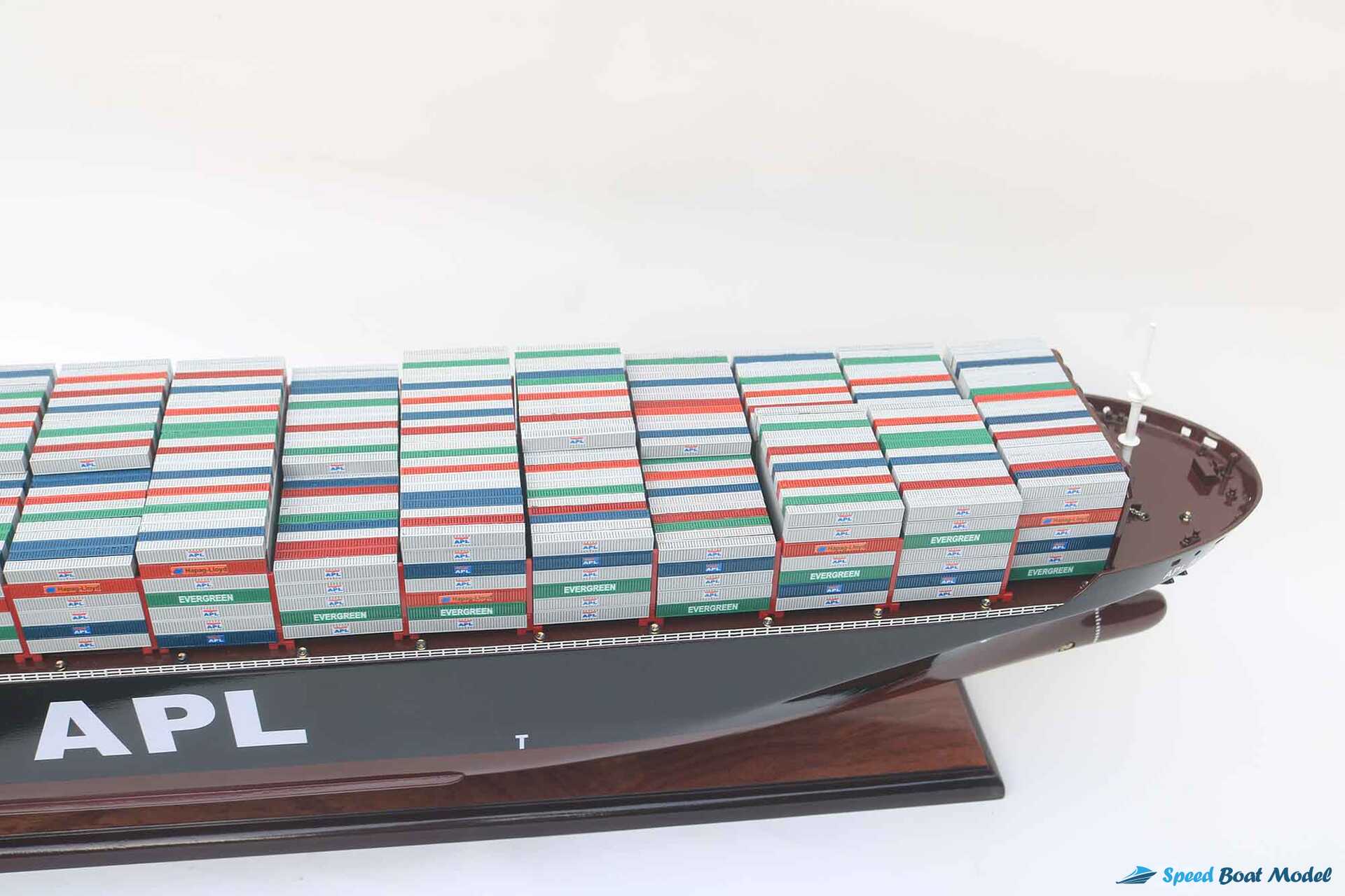 Apl Container Ship With Lights Model (9) Speed Boad Model Apl Container Ship With Lights Model (9) Speed Boad Model