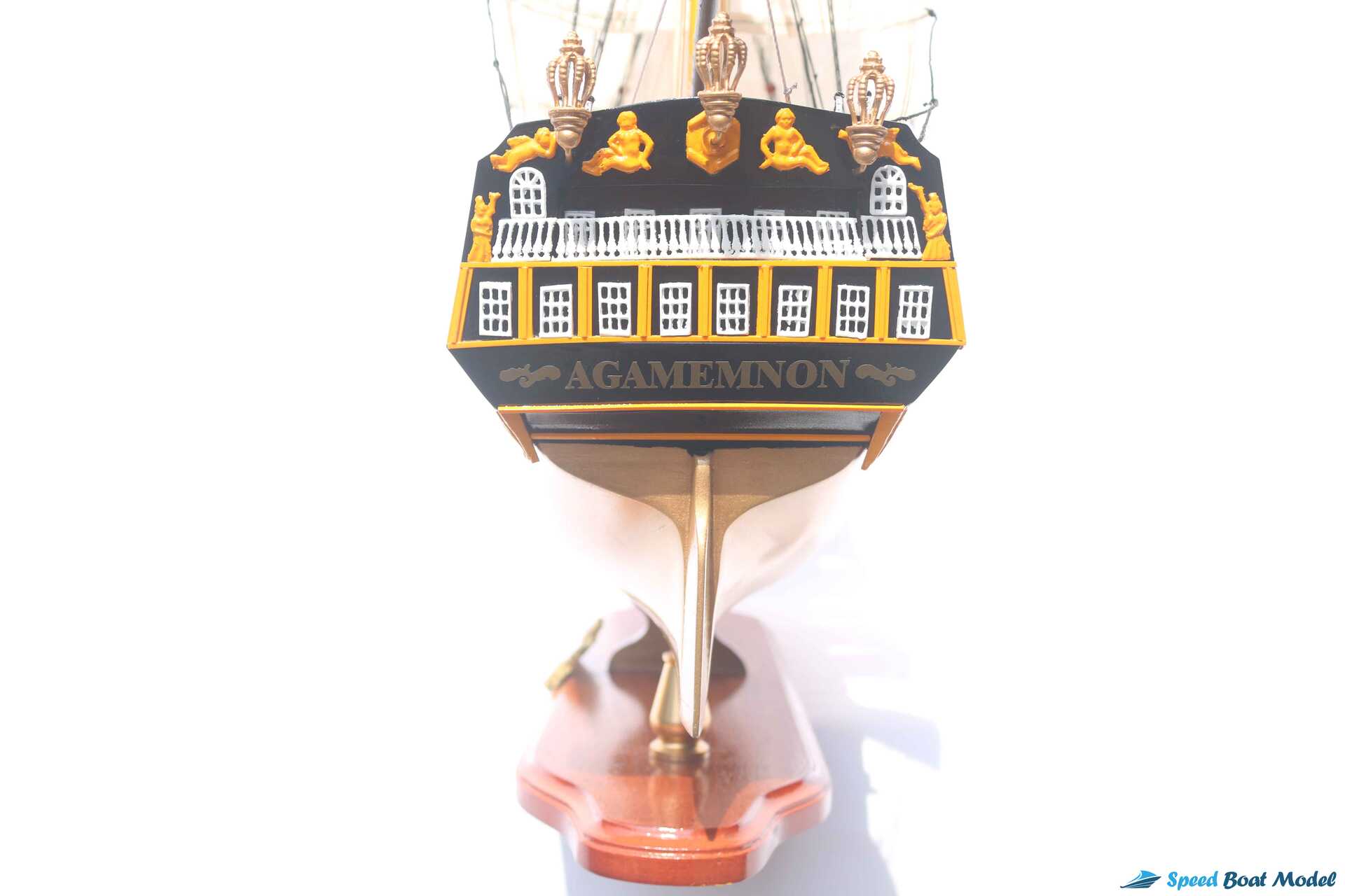 Hms Agamemnon Tall Ship Model (1) Speed Boad Model Hms Agamemnon Tall Ship Model (1) Speed Boad Model
