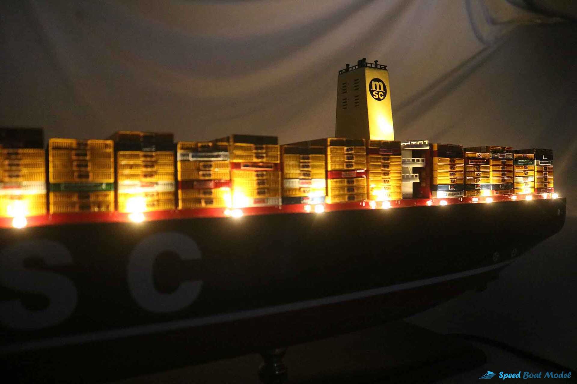 Msc Oliver Boat With Light Model (12) Speed Boad Model Msc Oliver Boat With Light Model (12) Speed Boad Model