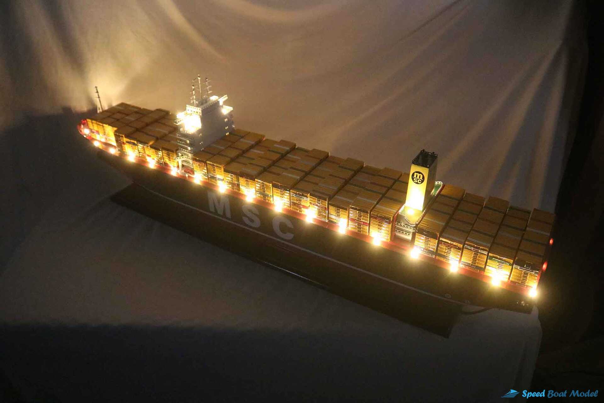 Msc Oliver Boat With Light Model (4) Speed Boad Model Msc Oliver Boat With Light Model (4) Speed Boad Model