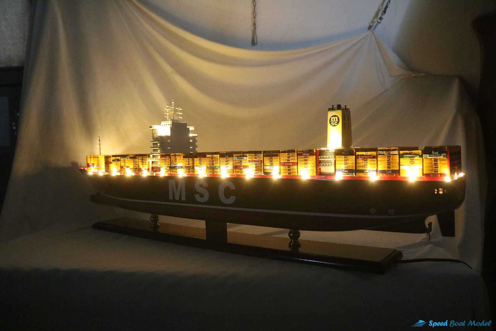 Msc Oliver Boat With Light Model (7) Speed Boad Model Msc Oliver Boat With Light Model (7) Speed Boad Model