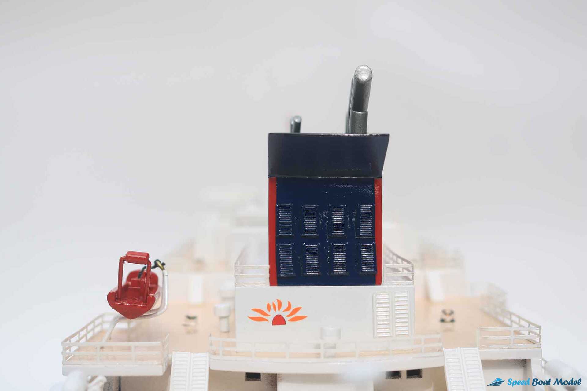 Sunflower Sapporo Ferry Boat Model With Light (12) Speed Boad Model Sunflower Sapporo Ferry Boat Model With Light (12) Speed Boad Model
