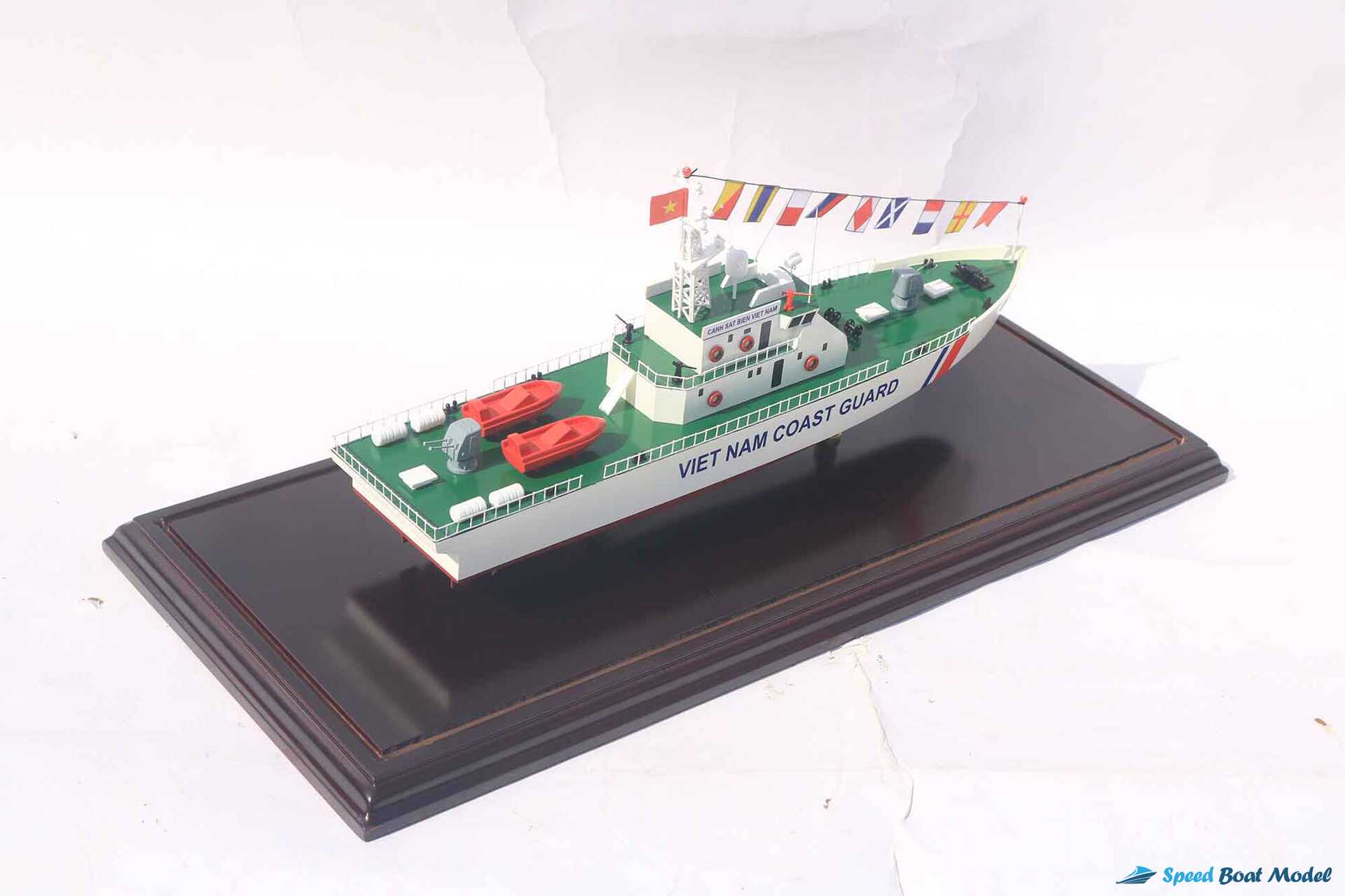 Viet Nam Coast Guard 4032 With Display Case Model (5) Speed Boad Model Viet Nam Coast Guard 4032 With Display Case Model (5) Speed Boad Model
