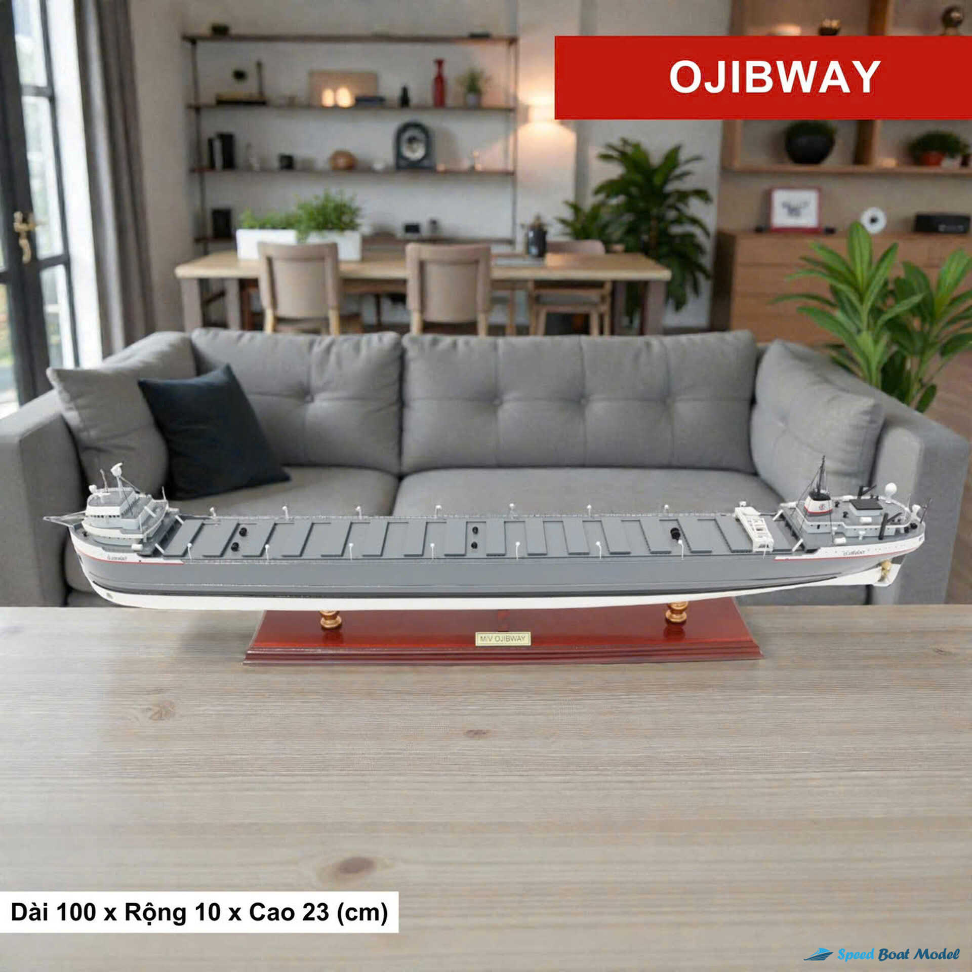 Ojibway Bulk Carrier Model Speed Boad Model
