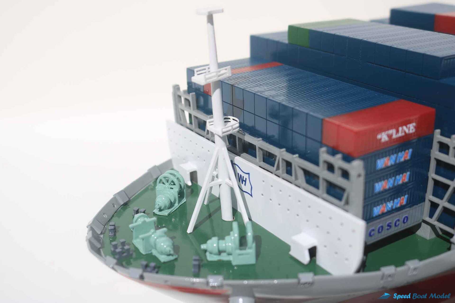 Wan Hai A03 Container Ship Model (16) Speed Boad Model Wan Hai A03 Container Ship Model (16) Speed Boad Model