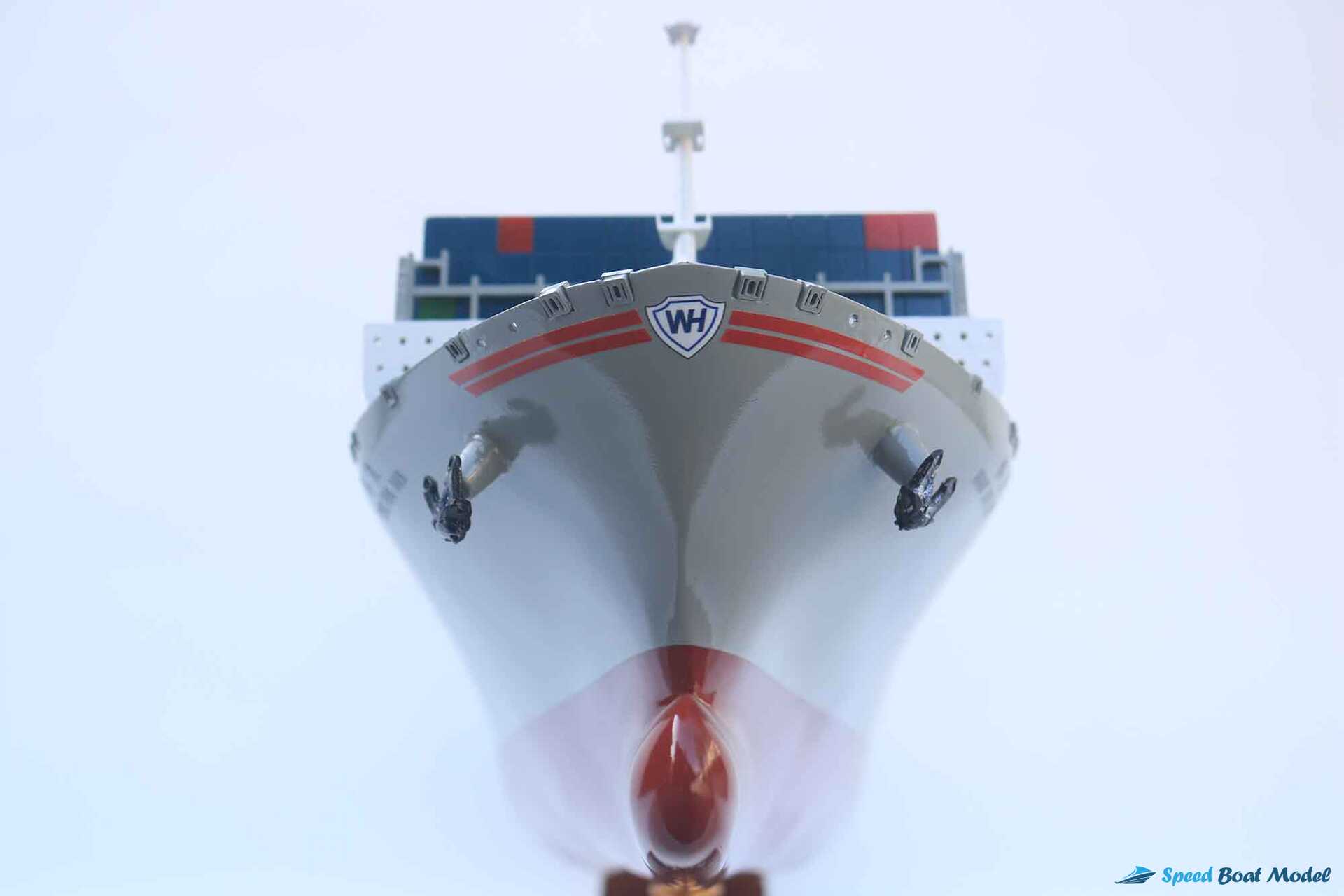 Wan Hai A09 Container Ship Model (2) Speed Boad Model Wan Hai A09 Container Ship Model (2) Speed Boad Model