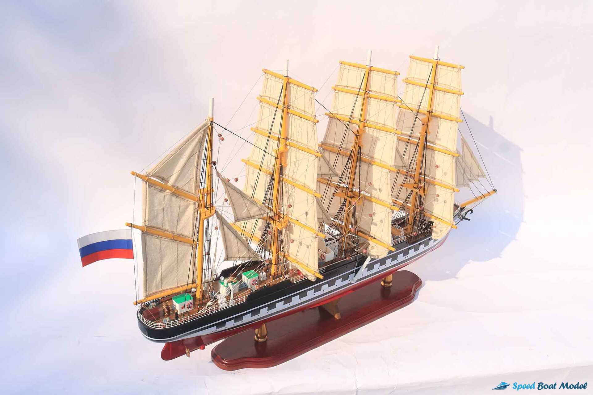 Kruzenshtern Salling Vessel Model (1) Speed Boad Model Kruzenshtern Salling Vessel Model (1) Speed Boad Model