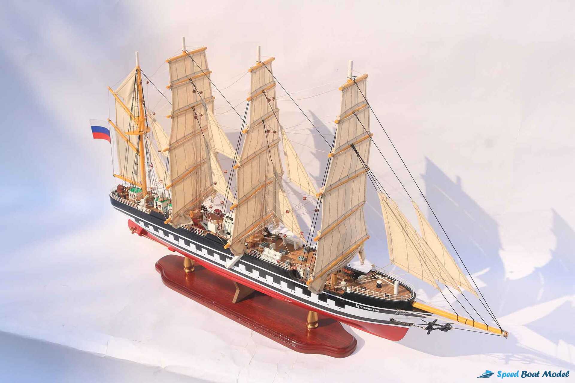 Kruzenshtern Salling Vessel Model (2) Speed Boad Model Kruzenshtern Salling Vessel Model (2) Speed Boad Model