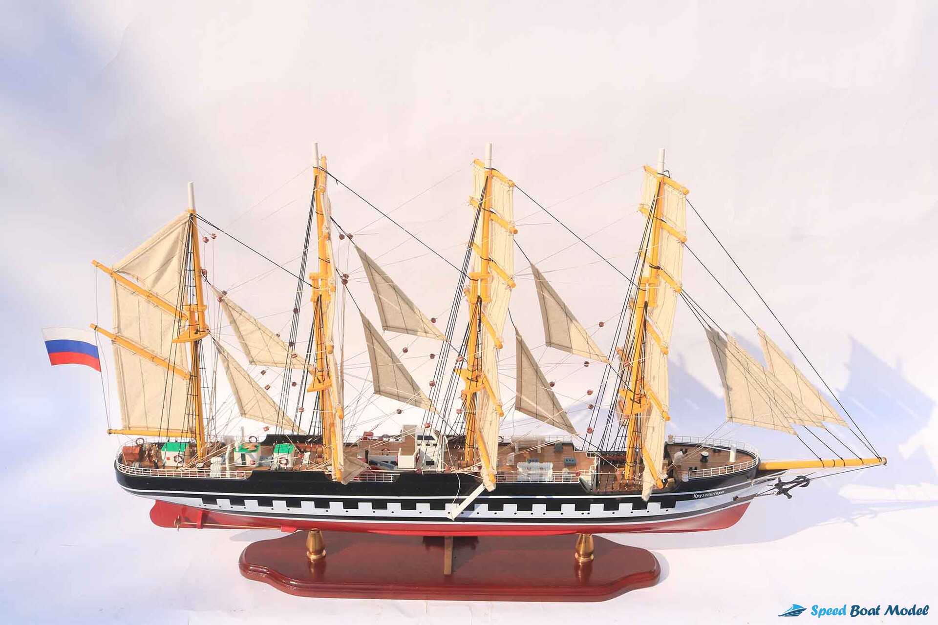 Kruzenshtern Salling Vessel Model (3) Speed Boad Model Kruzenshtern Salling Vessel Model (3) Speed Boad Model