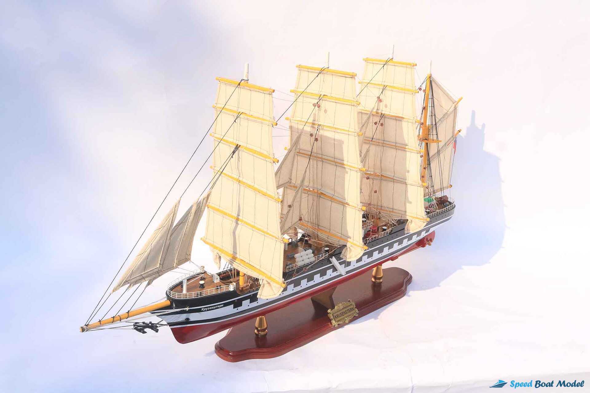 Kruzenshtern Salling Vessel Model (5) Speed Boad Model