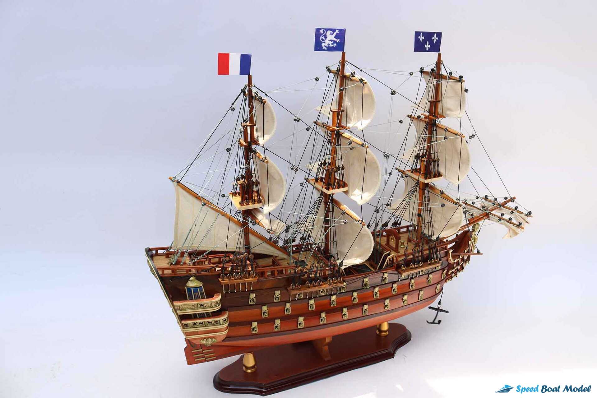 Le Royal Louis – Wooden Ships Of The French Royal Navy (4) Speed Boad Model Le Royal Louis – Wooden Ships Of The French Royal Navy (4) Speed Boad Model