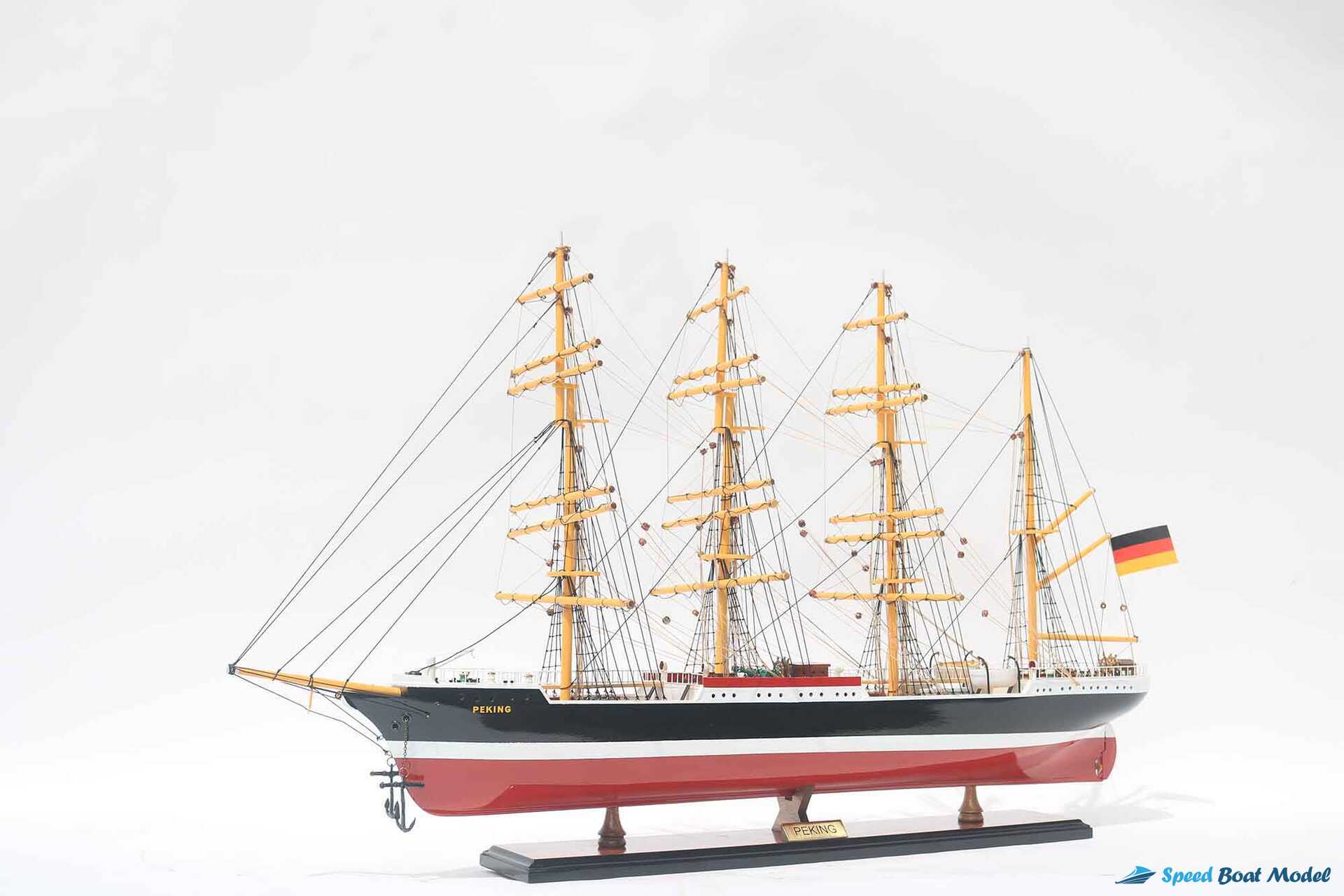 Peking Tall Ship Model – No Sails (13) Speed Boad Model