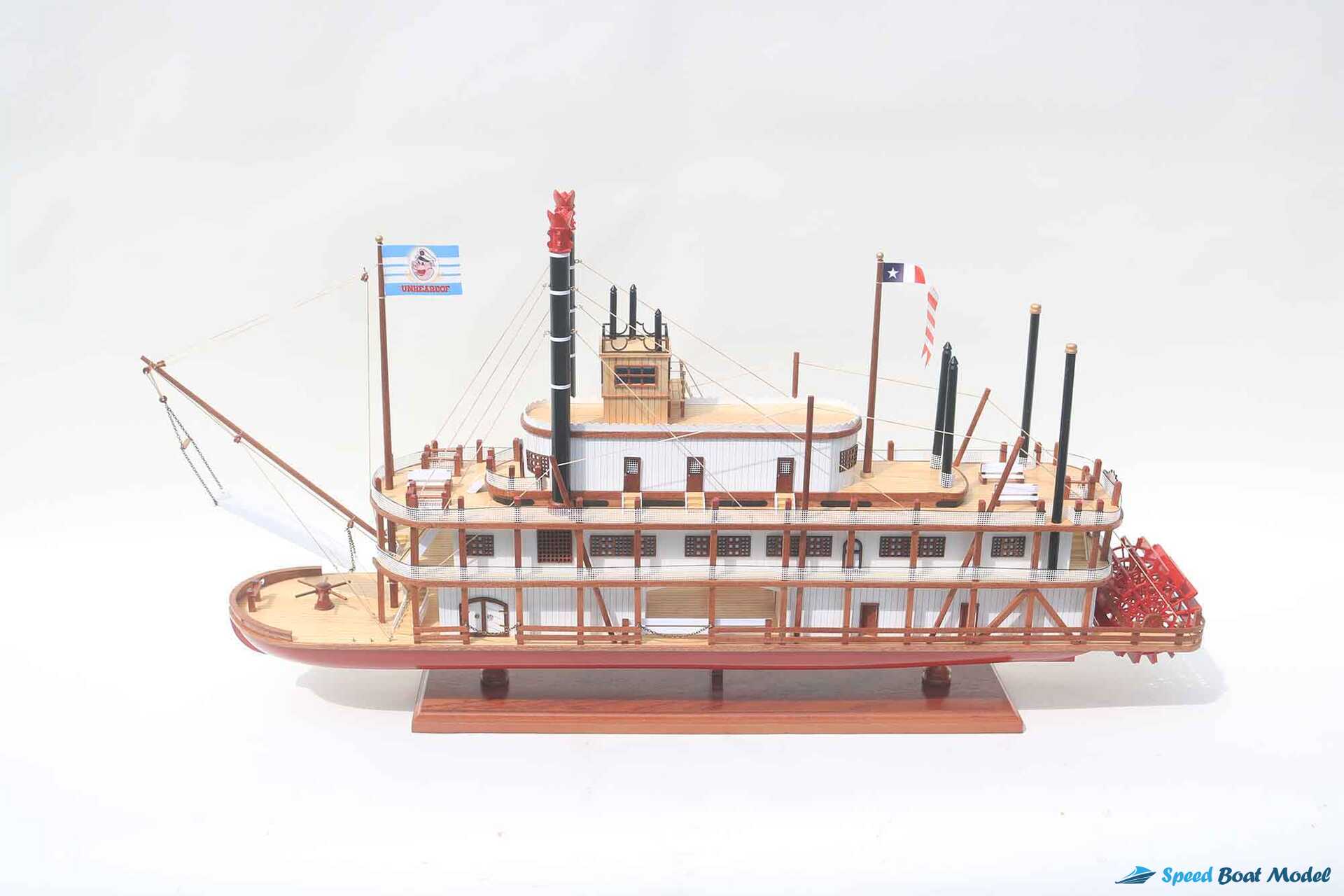 Unheardof Custom Made Ship Model 34.6"- Handmade by Request 17 Unheardof Custom Made Ship Model (17) Speed Boad Model